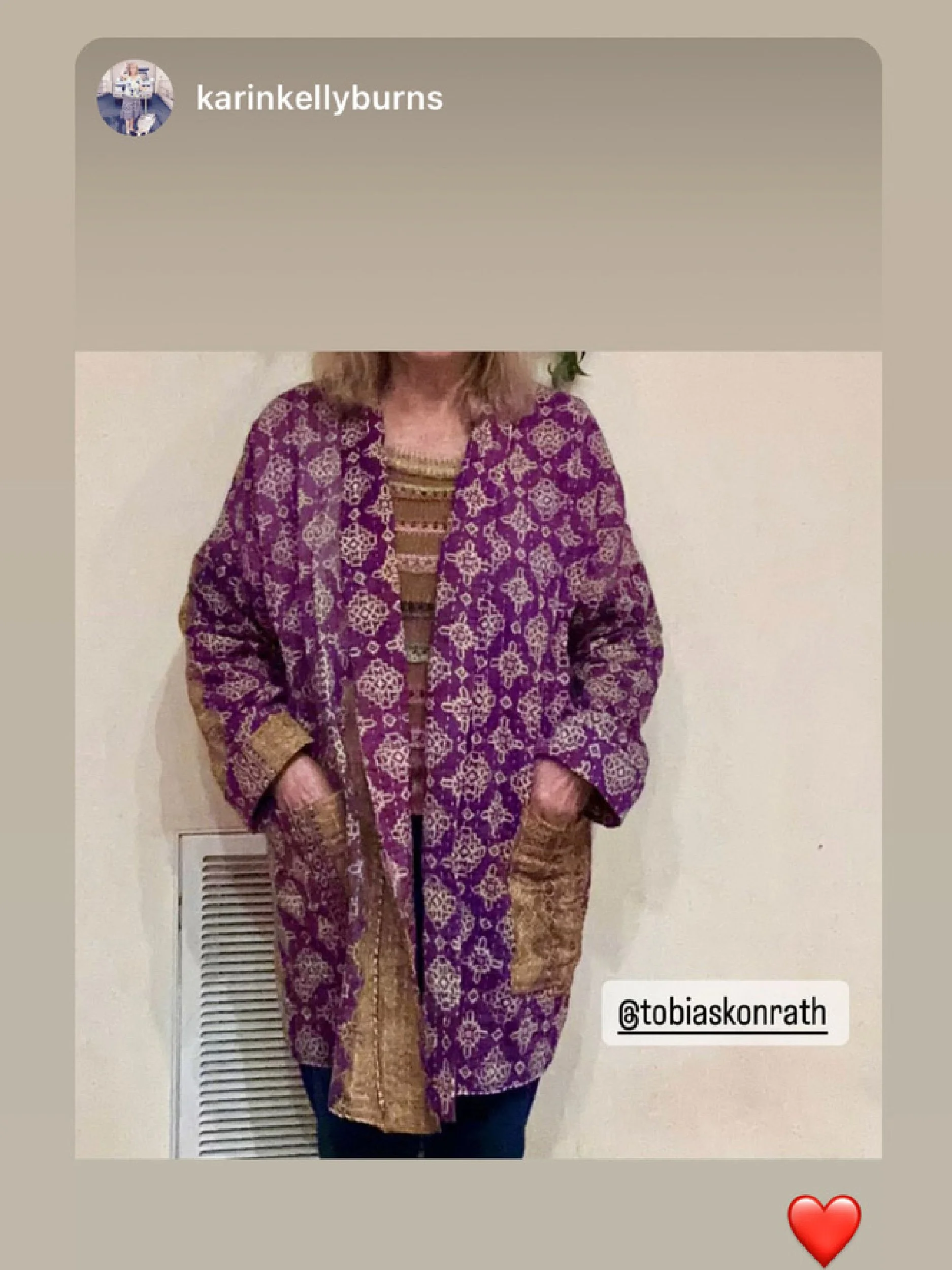 minimalist cardigan social media community image