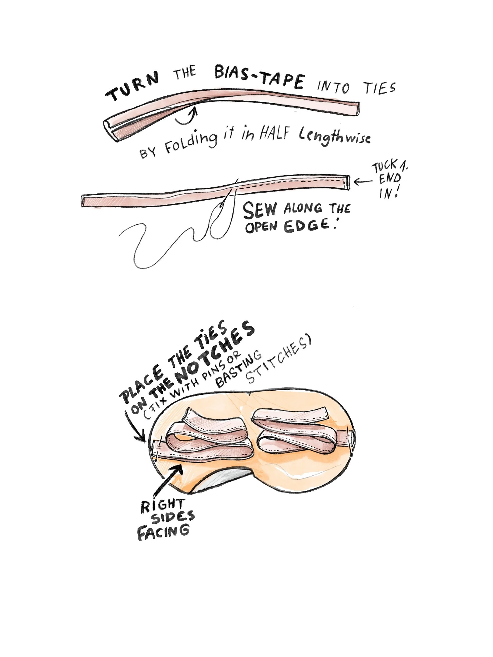 tutorial excerpt double sided finish