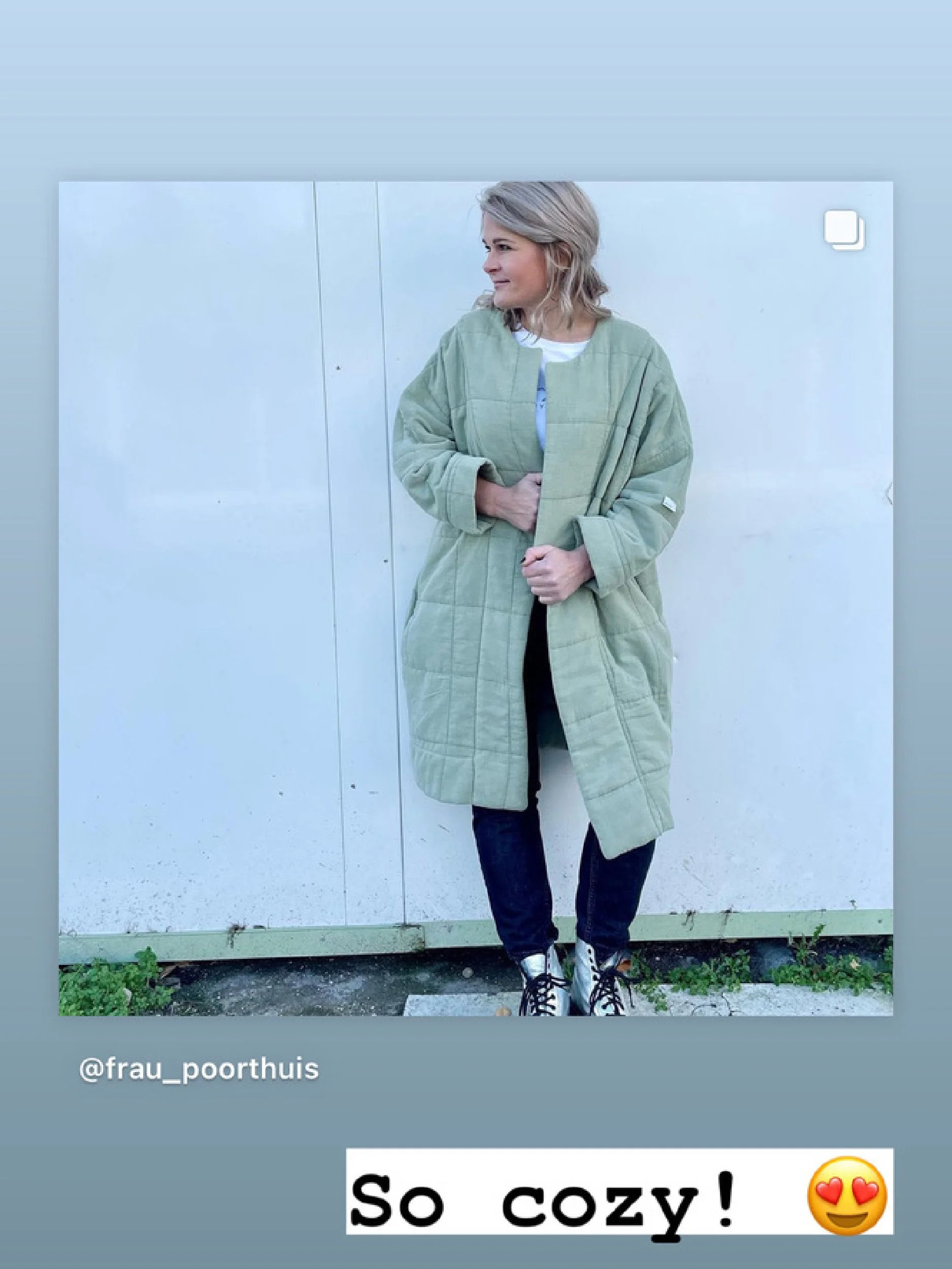 cozy coat social media/community image