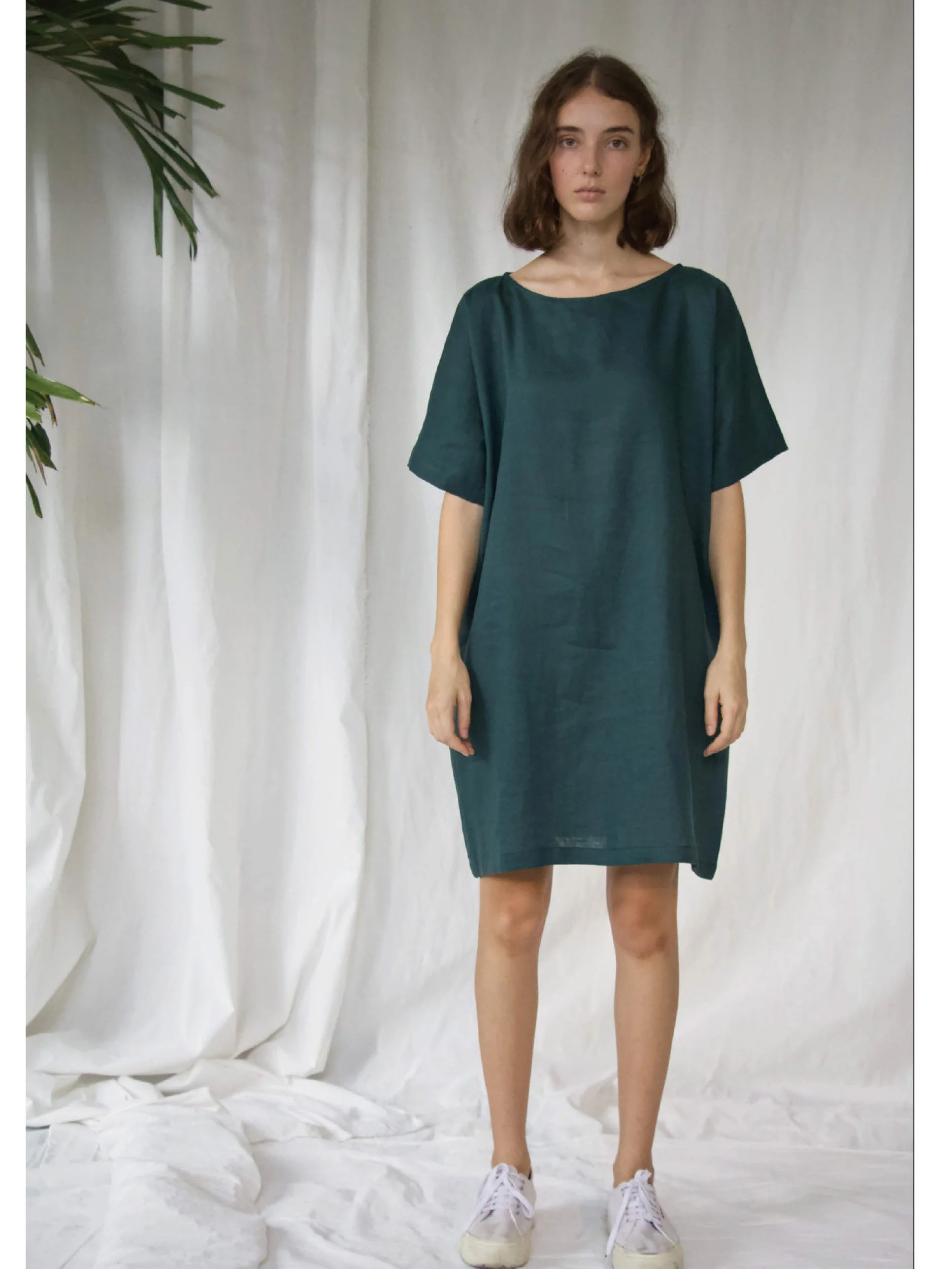 t-shirt tunic front view