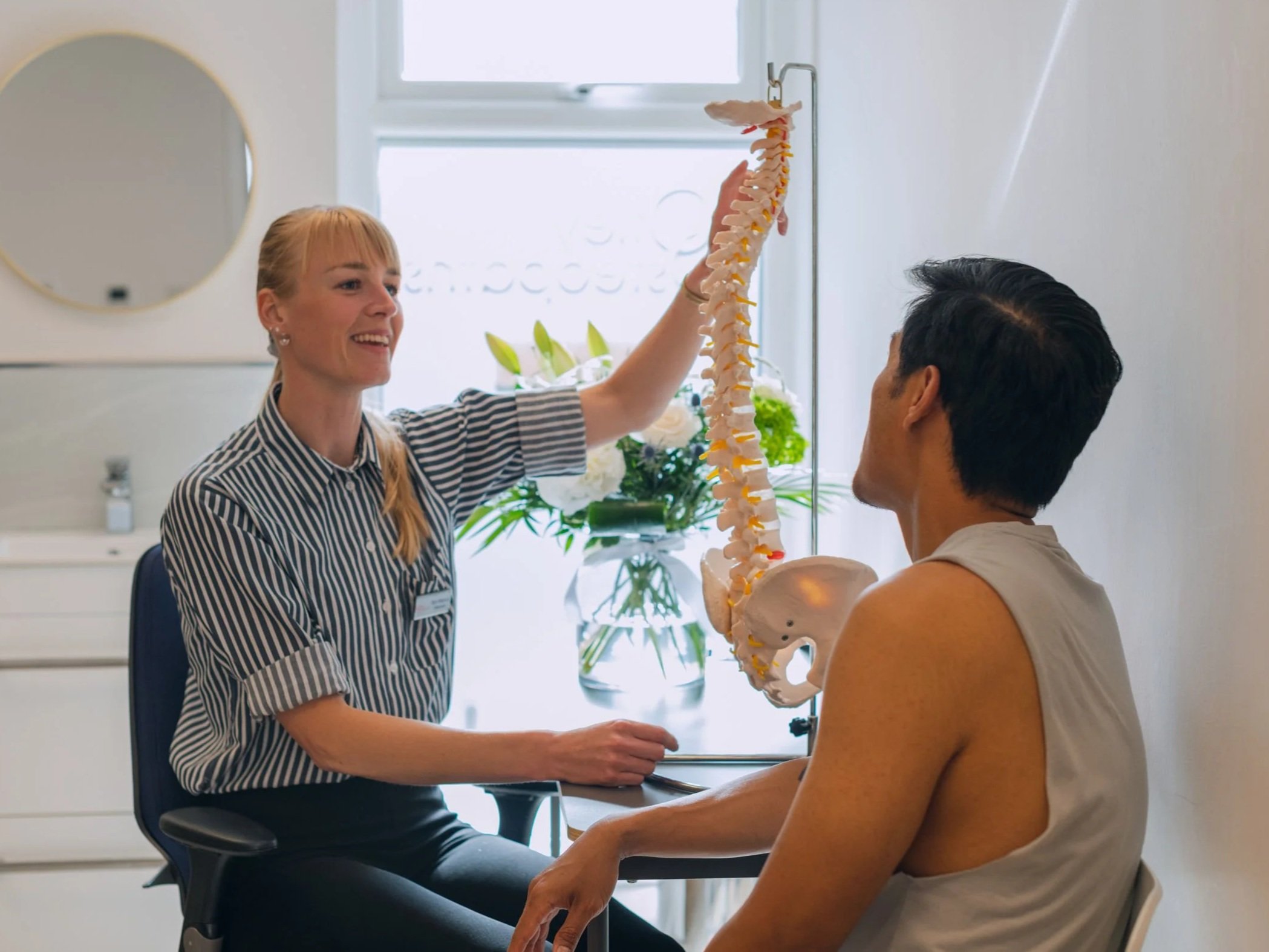 Hands-on osteopathy care Sheffield clinic.