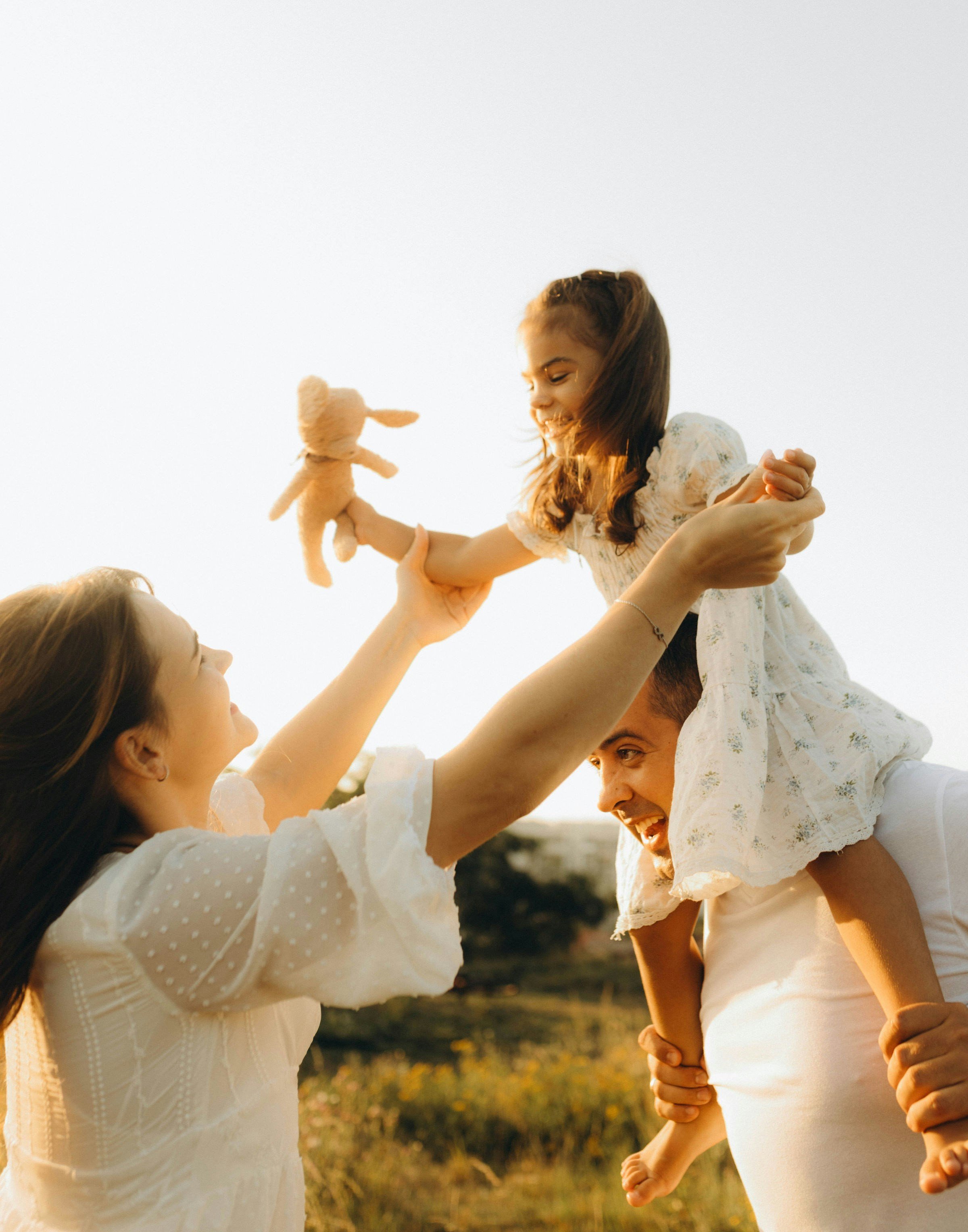 Family enjoying life with healthy movement, supported by osteopathic care in Sheffield