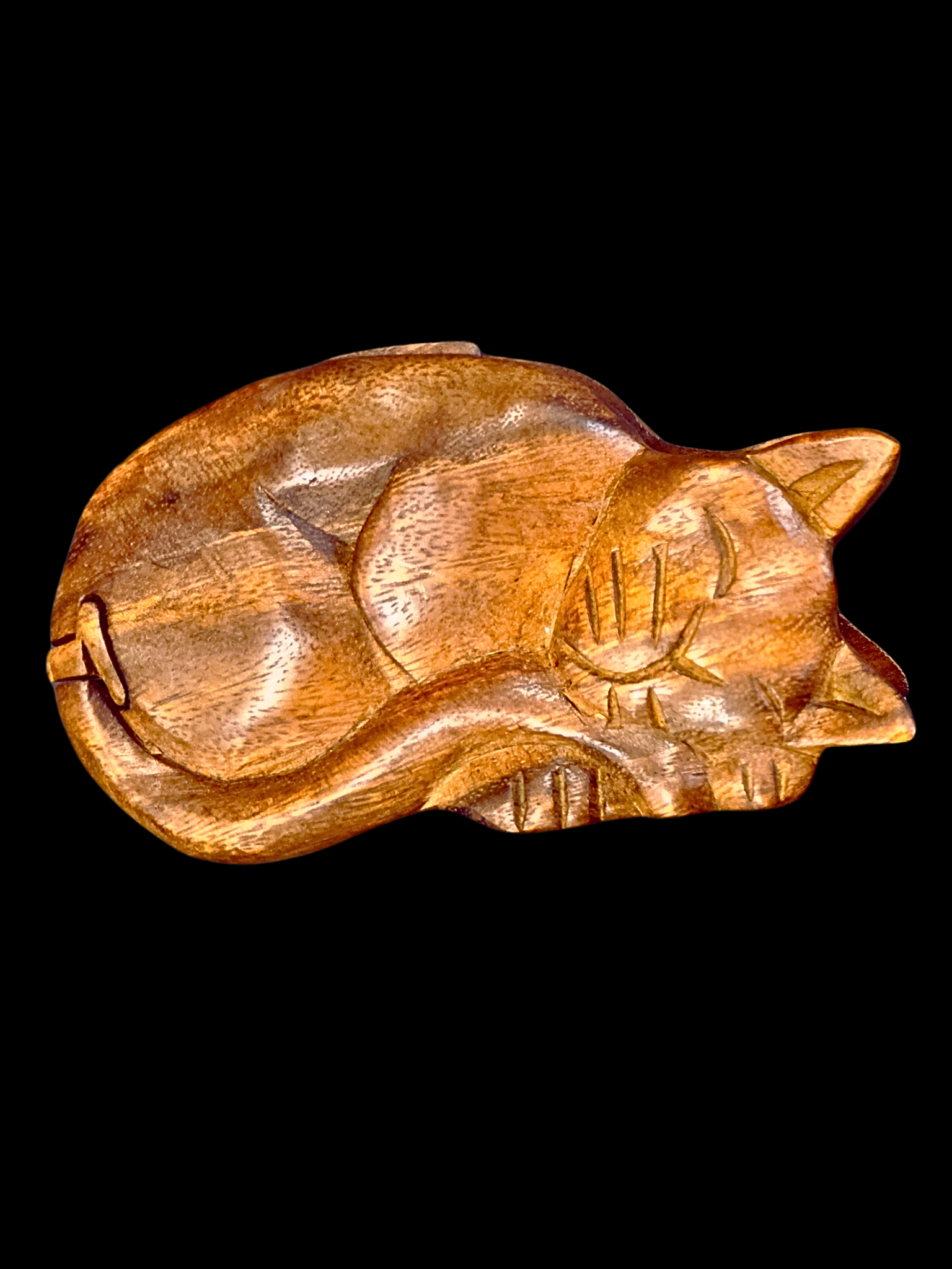 Sleeping Cat Puzzle Box