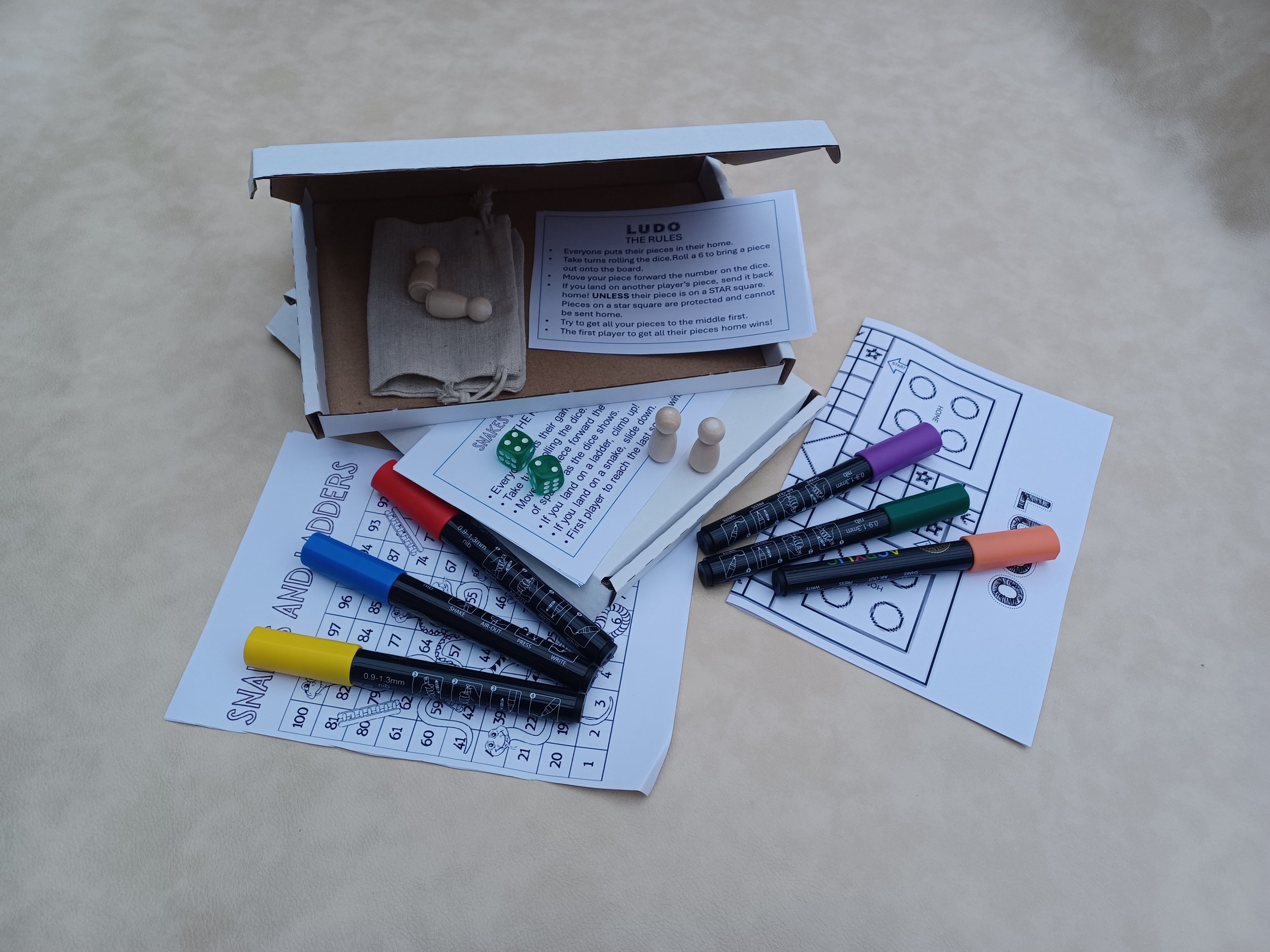 GAME ON! Childrens board game workshop.