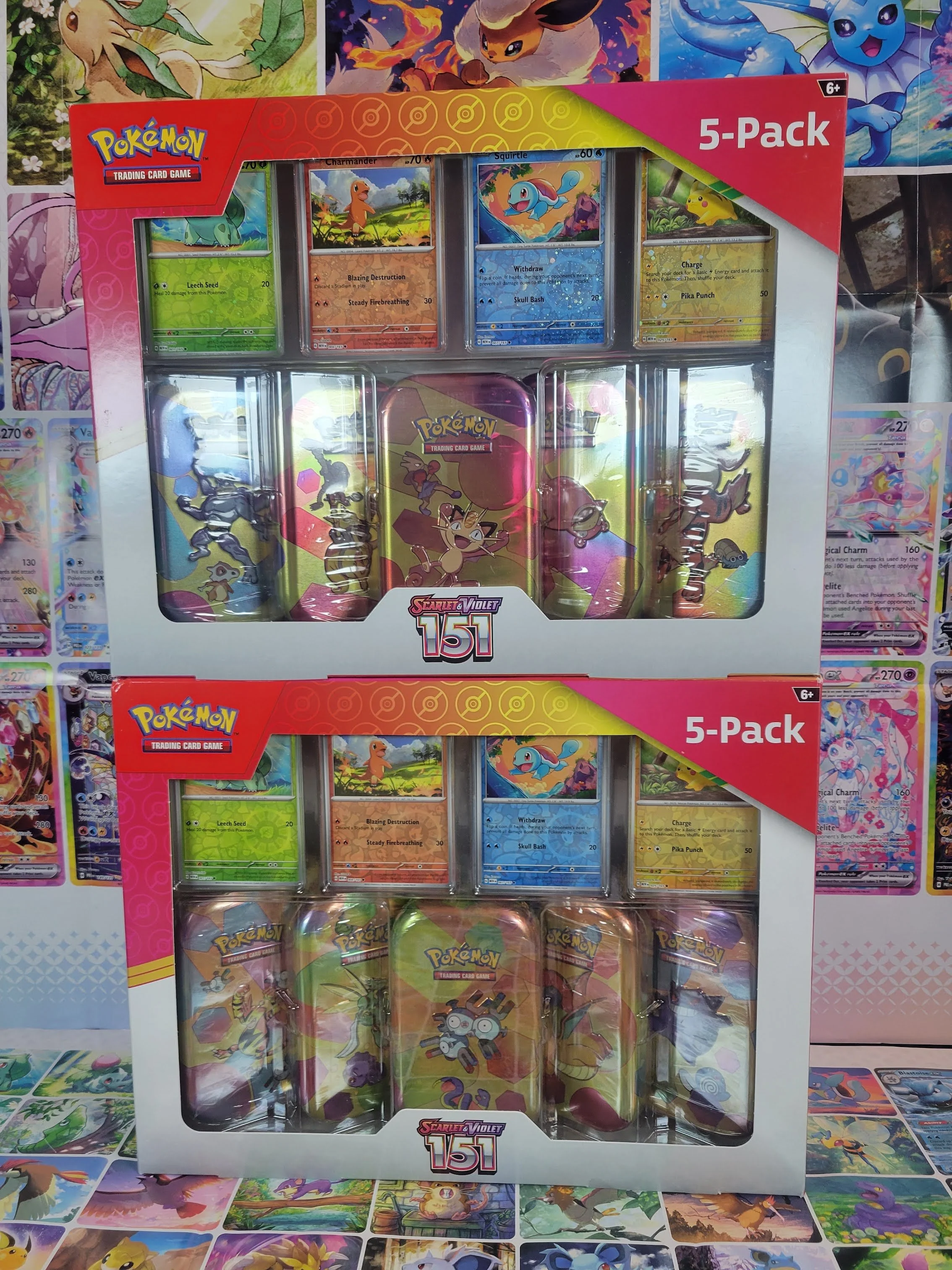 Costco Pokémon Scarlet & Violet 151 Mini Tin Set