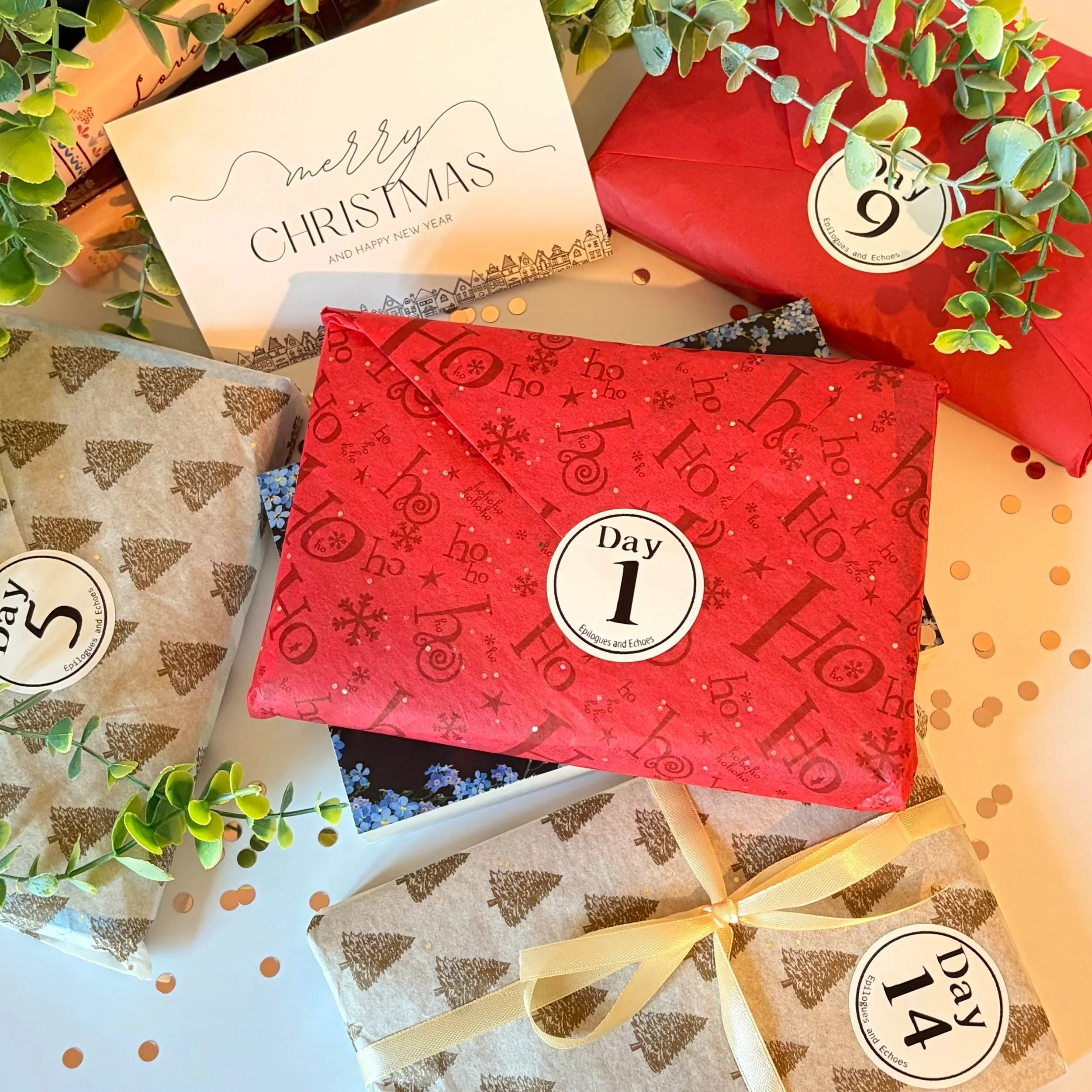 6 Day Book Advent Calendar | Blind Date with a Book | Christmas Book Box