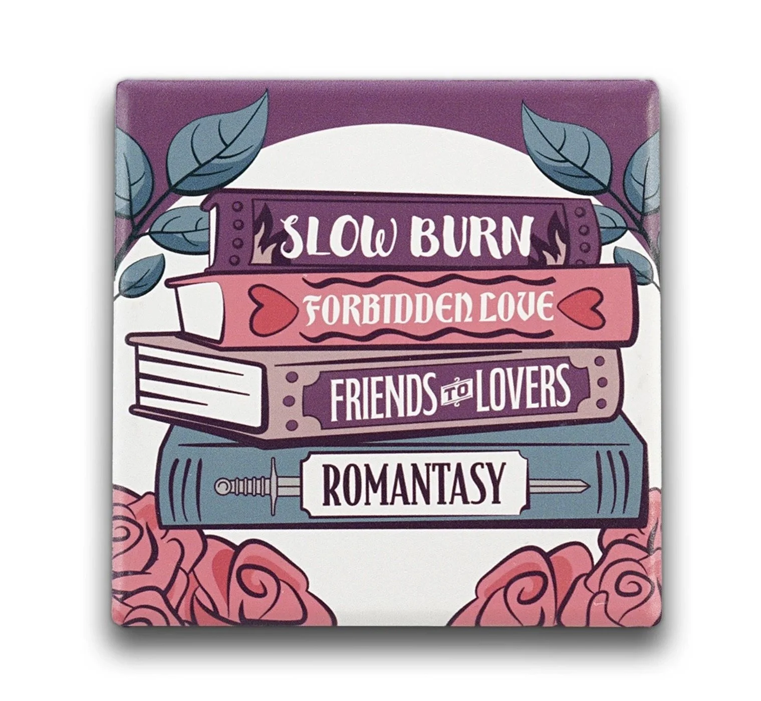 Romantasy Ceramic Coaster