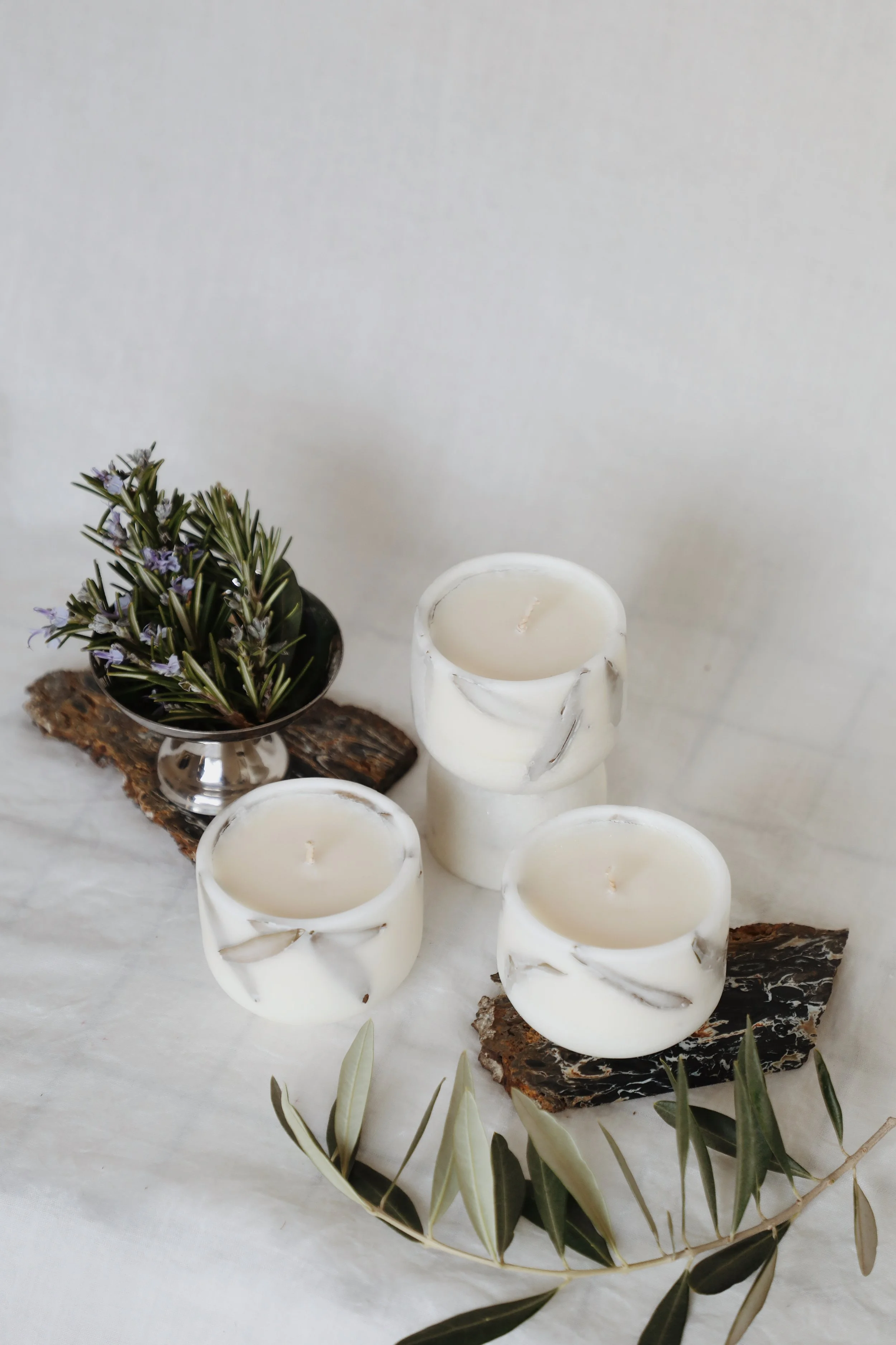 Bougies piliers Balade provençale