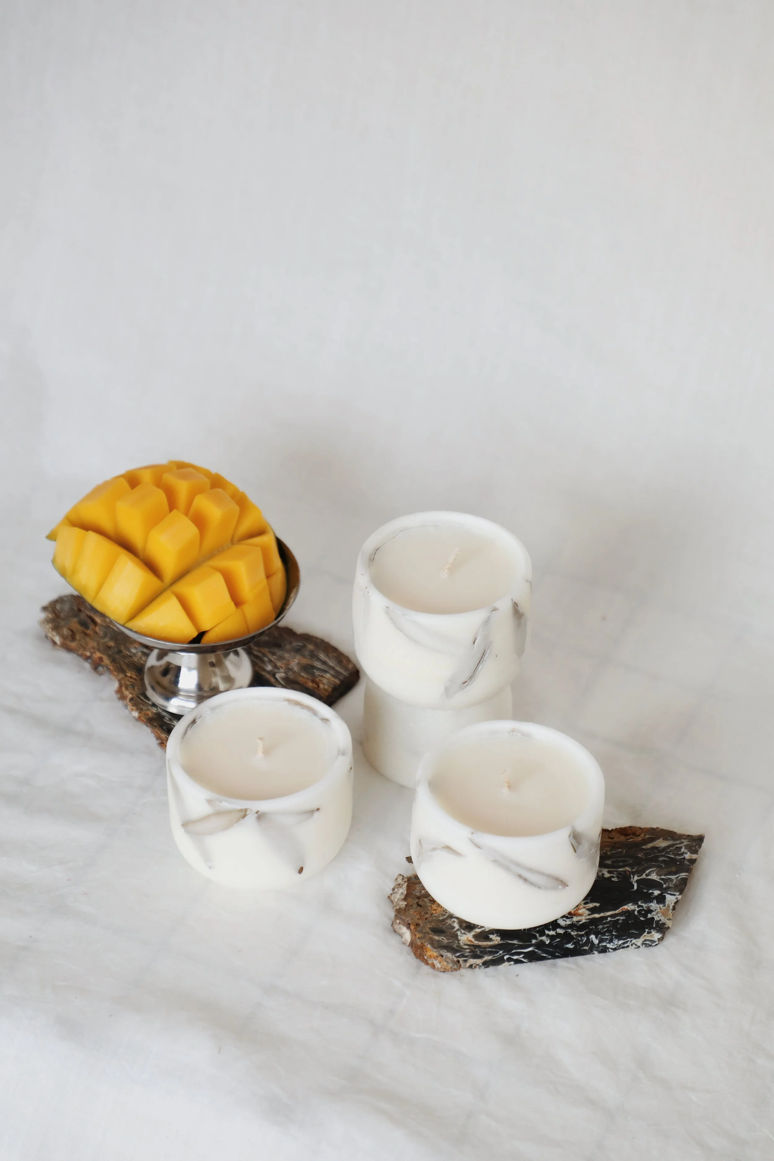 Bougies piliers Mangue Goyave