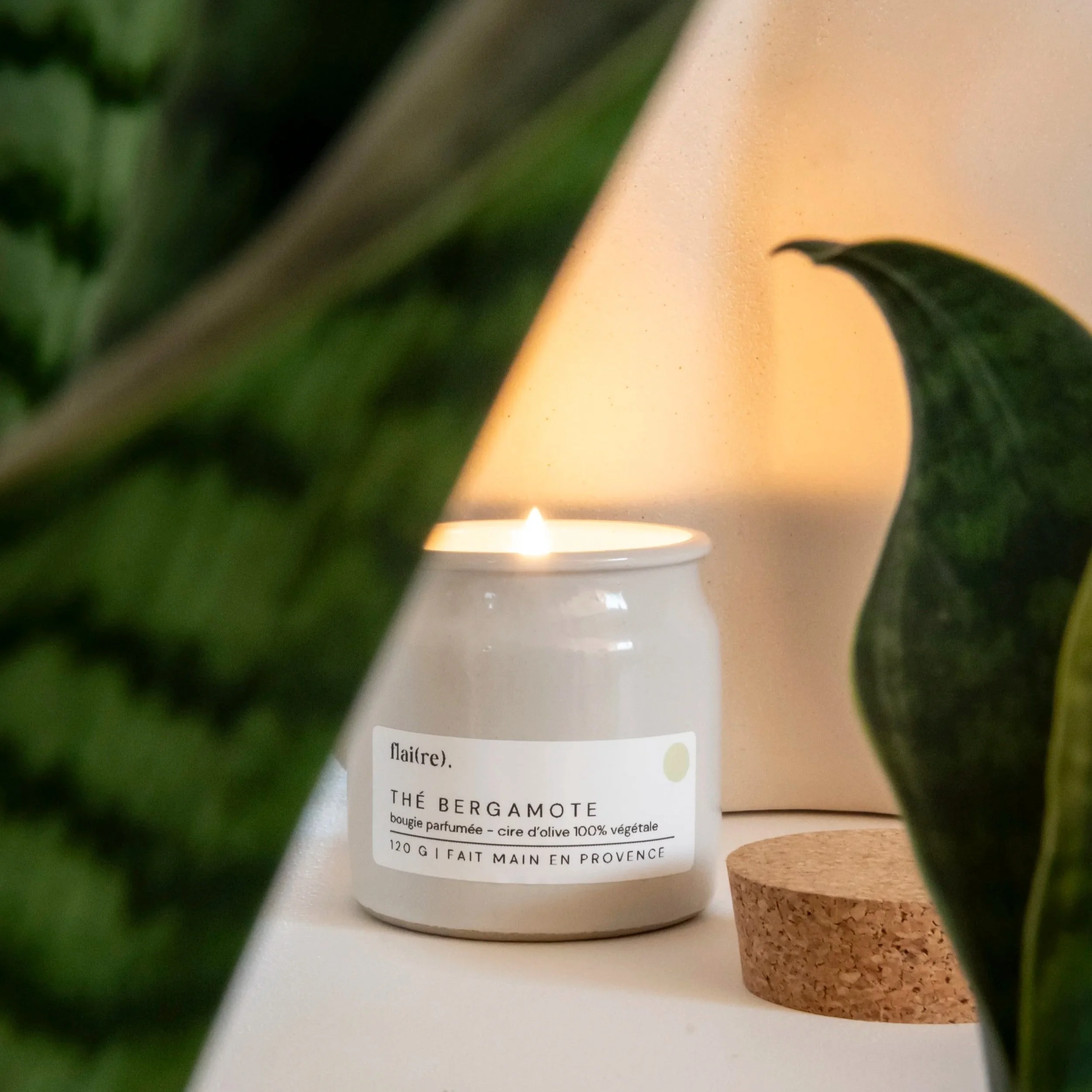 Bougie parfumée en grès - 9 senteurs