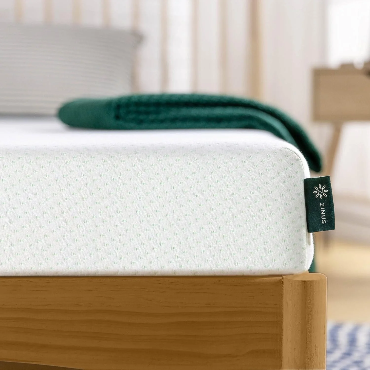 Zinus 5 Inch Memory Foam Mattress, Twin, Fiberglass-Free, Medium Firmness