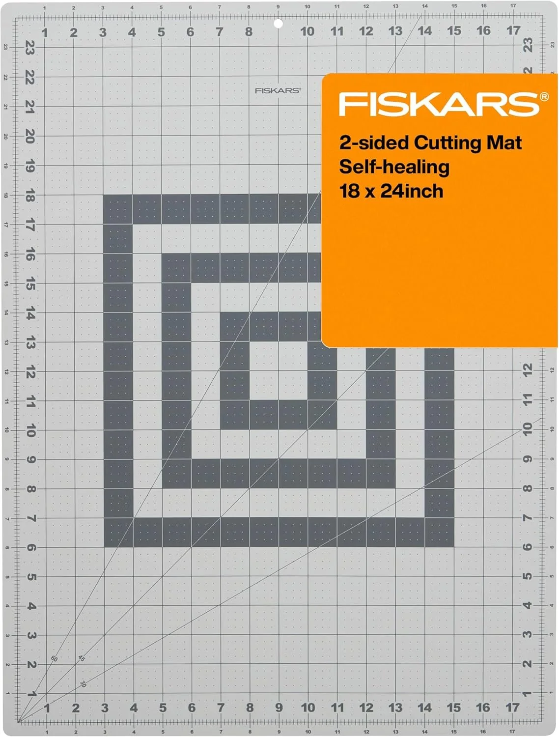 Fiskars Self Healing Cutting Mat for Quilting, Arts and Crafts