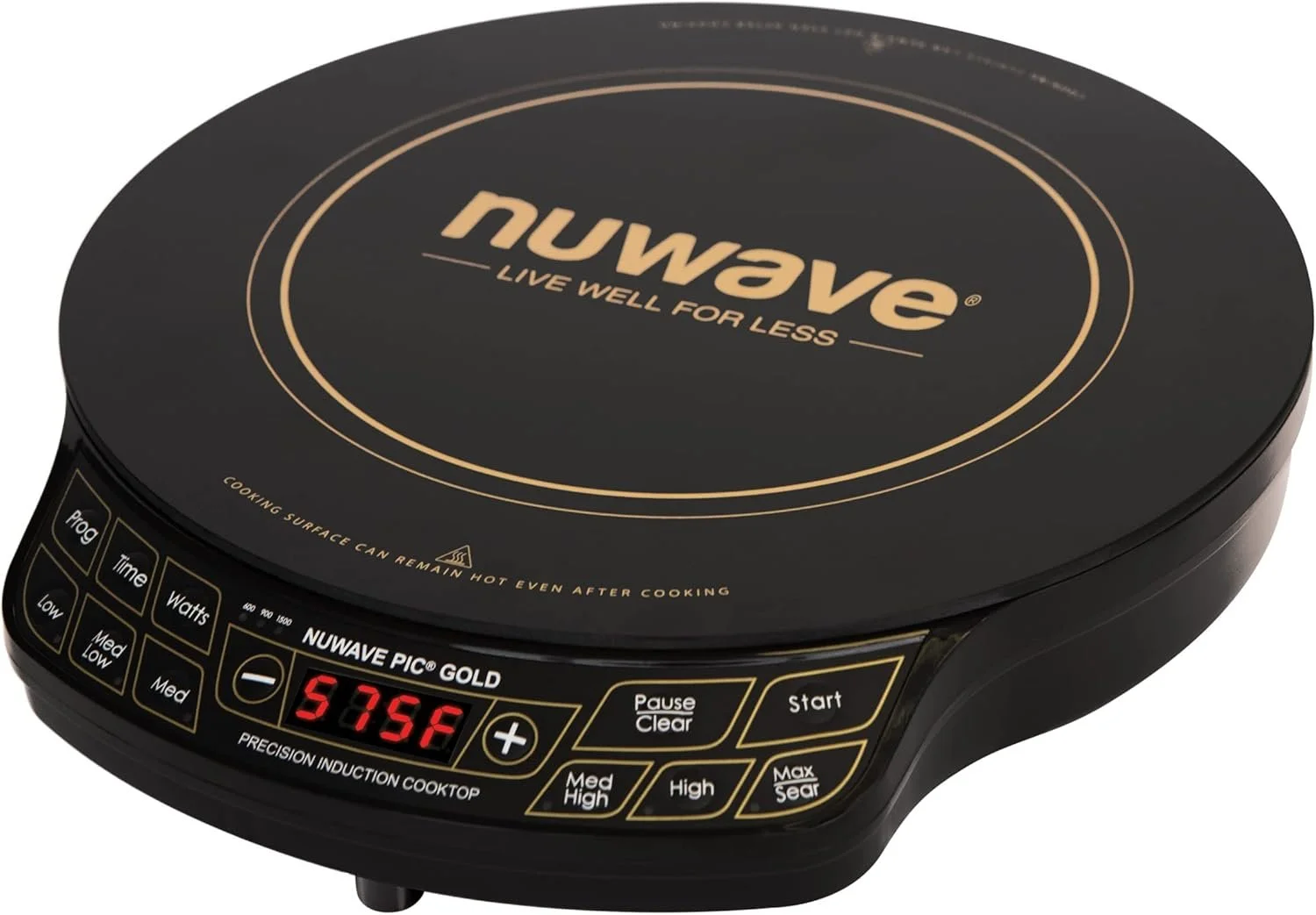 Nuwave Gold Precision Induction Cooktop, Portable