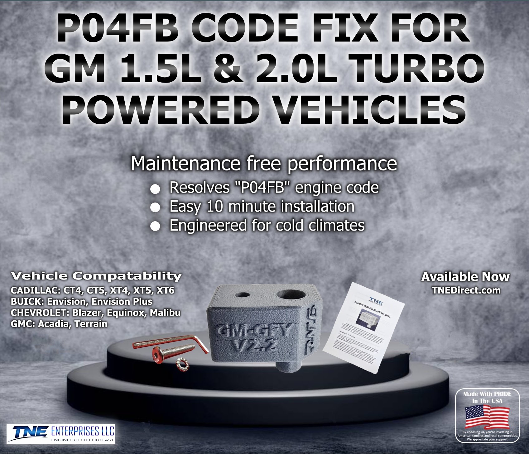 GM-GFY PCV [ADAPTER ONLY] Address 