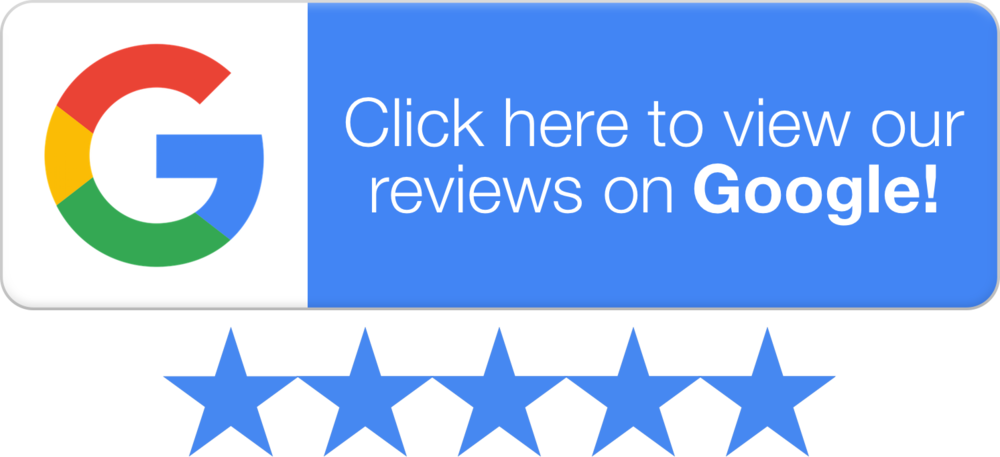 A Google review badge with five blue stars and a message to click and view reviews on Google.