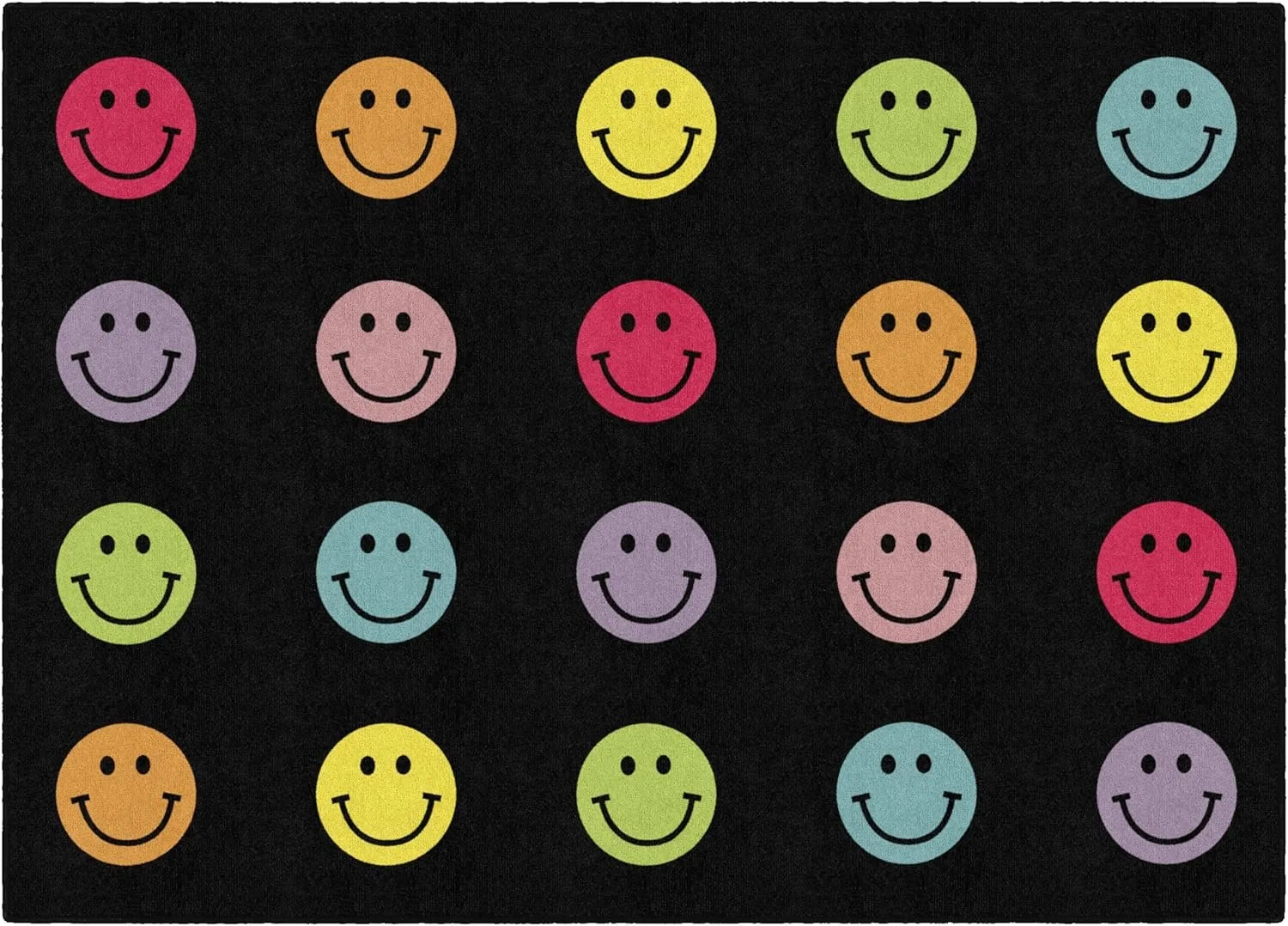 Flagship Carpets School Rainbow Smileys