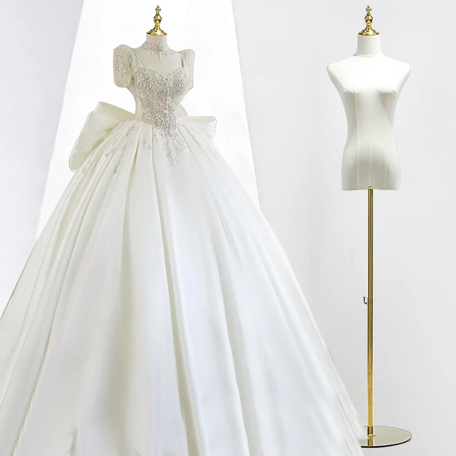 Dress Mannequin - 55~75in Height Adjustable