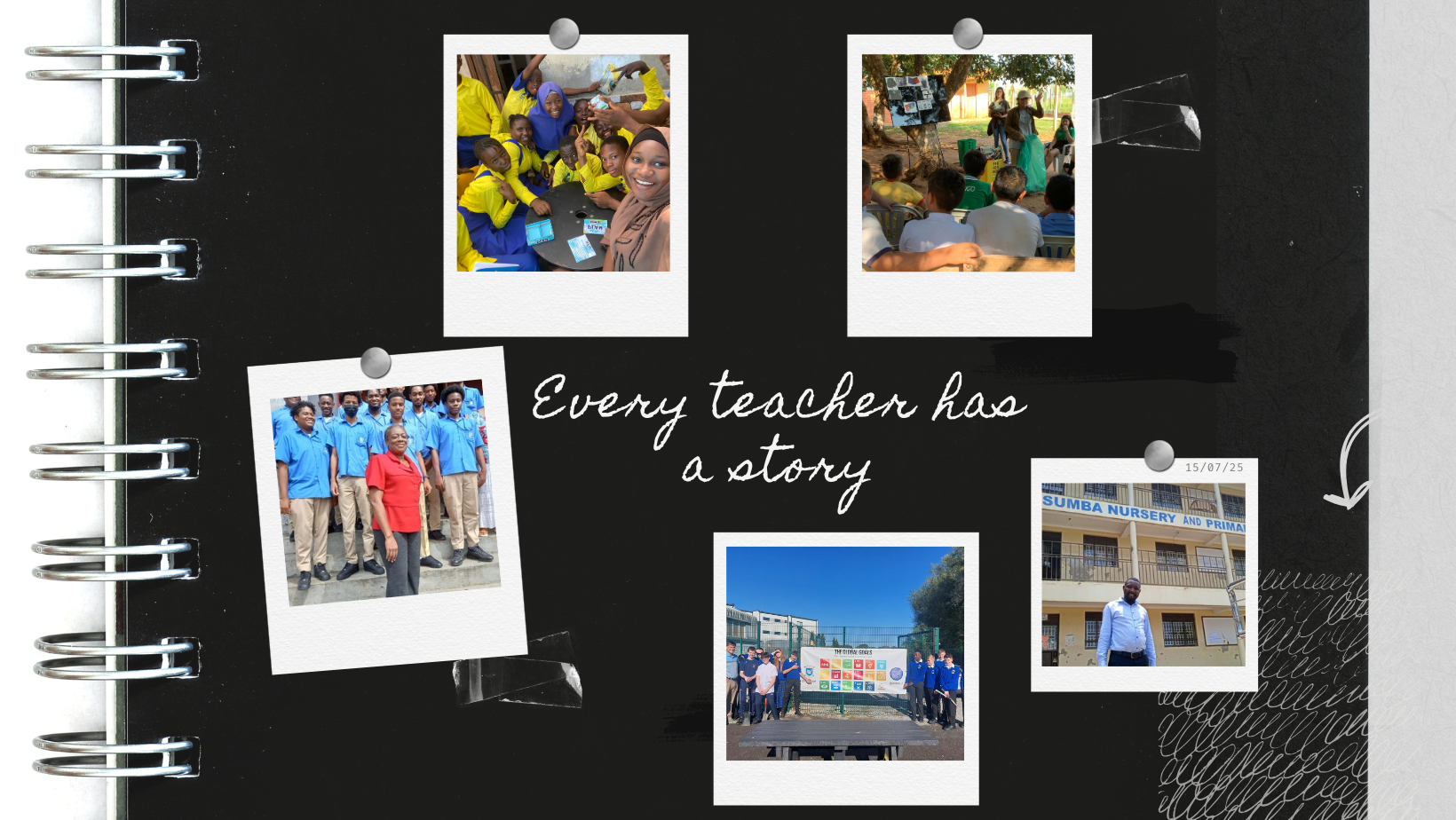 When teachers speak, the world learns