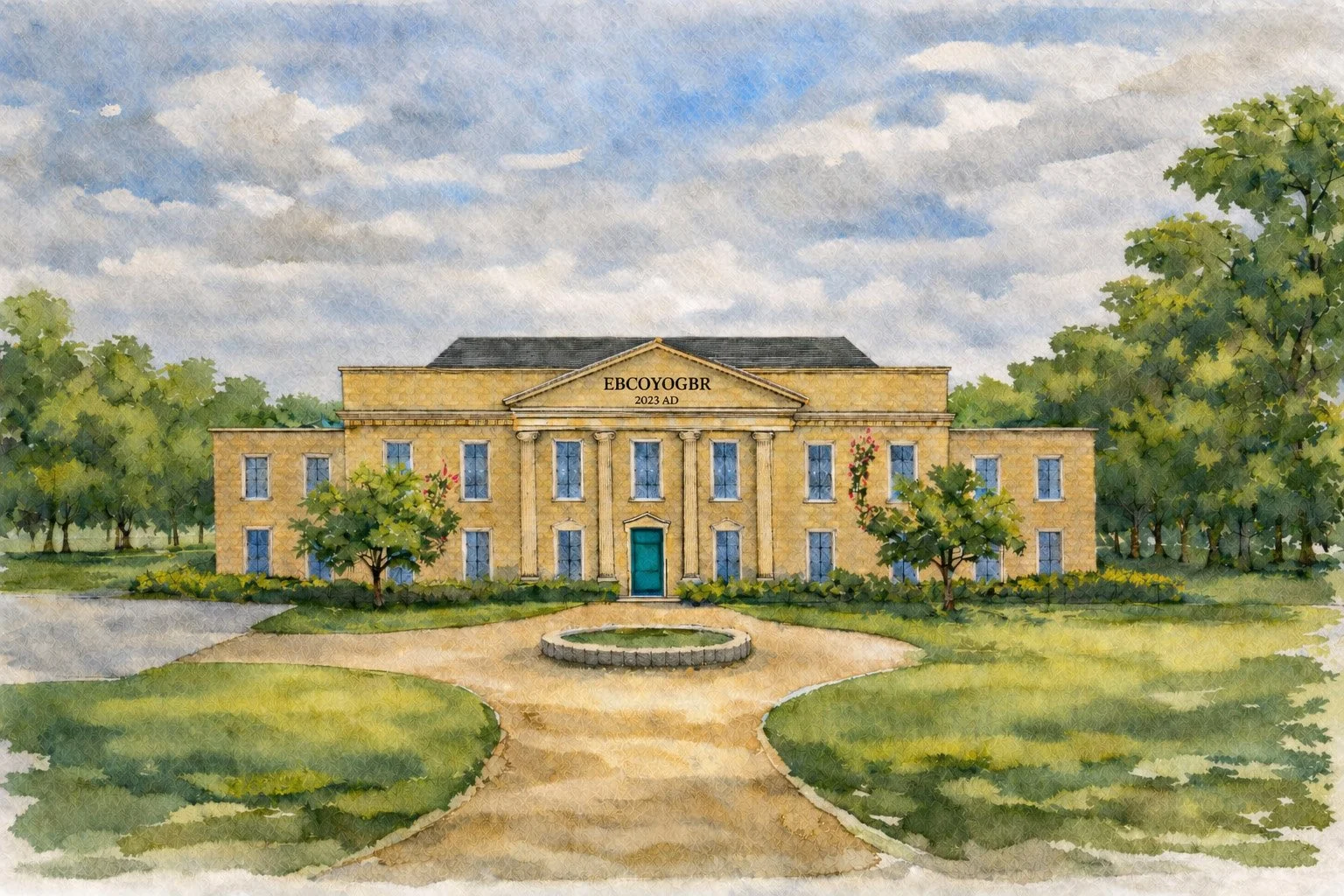 2. Entrance view of the proposed visitor centre and museum building 