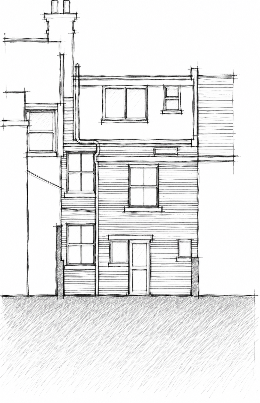 2. Existing Garden Elevation