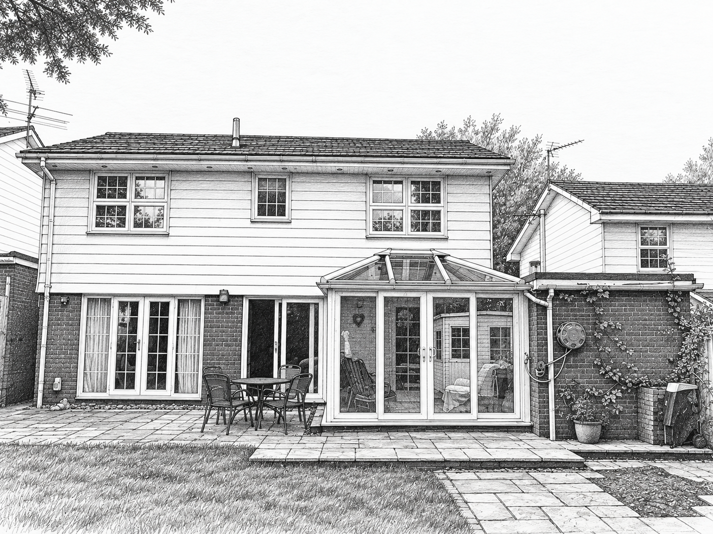 1. Existing House