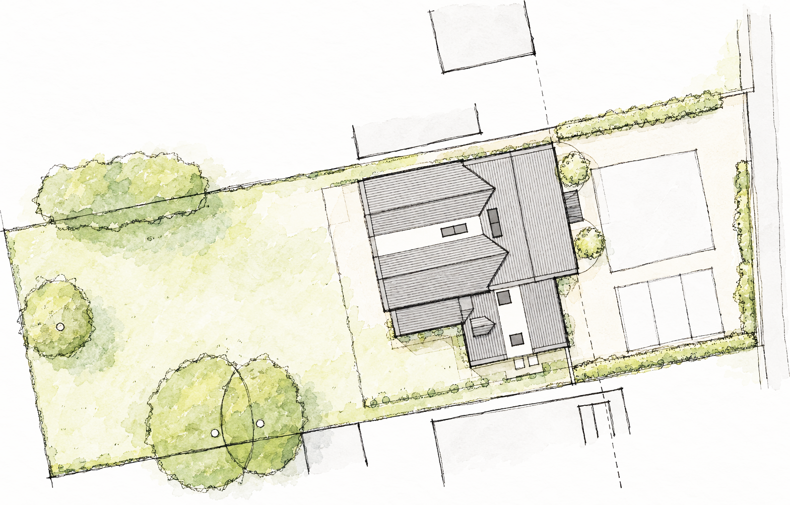 3. Planning stage proposed site plan 