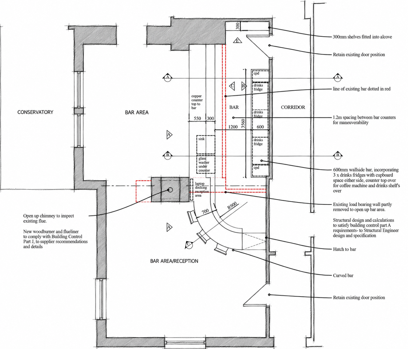 3. Detailed Bar Design 