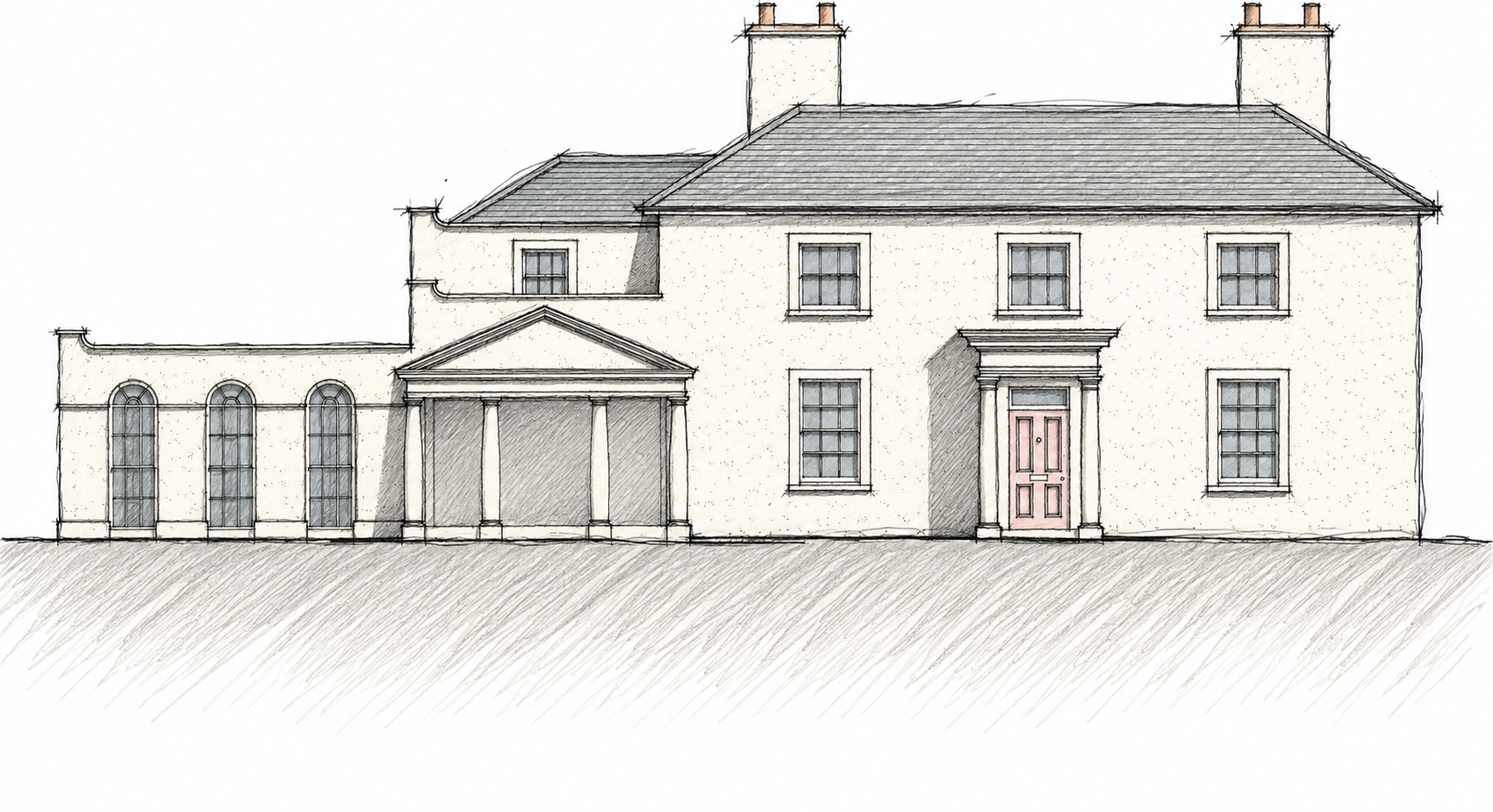7. Developed Front Elevation 