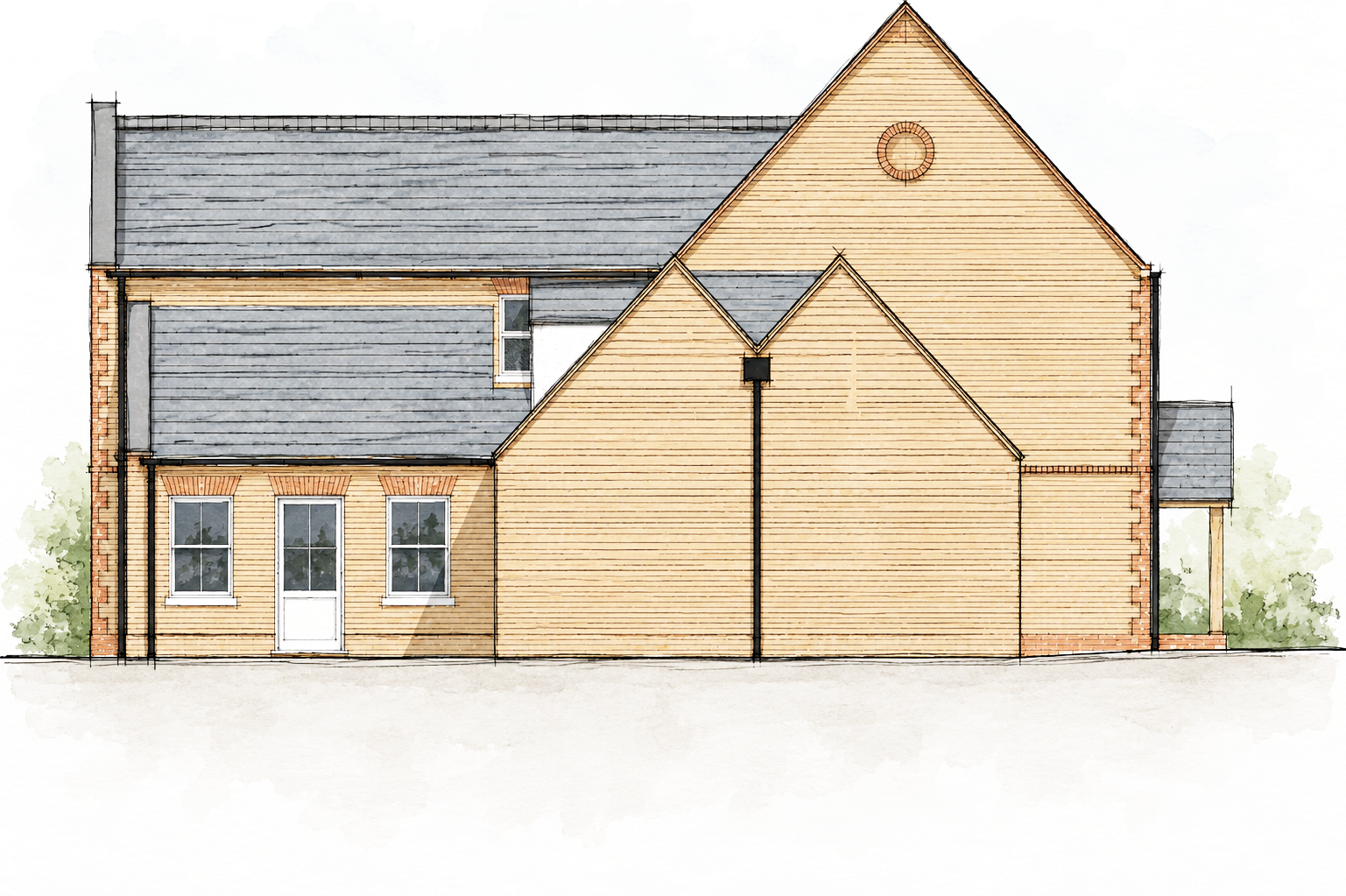 5. Planning stage proposed elevation
