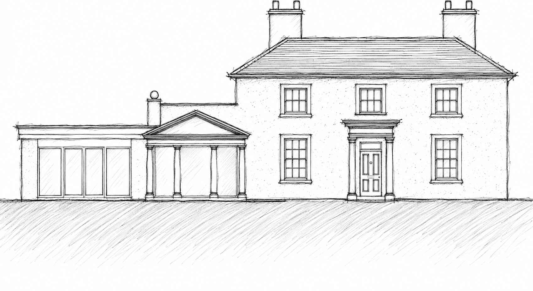 2. Existing Front Elevation 