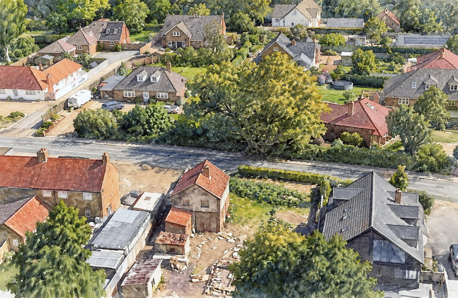 1. Existing site view
