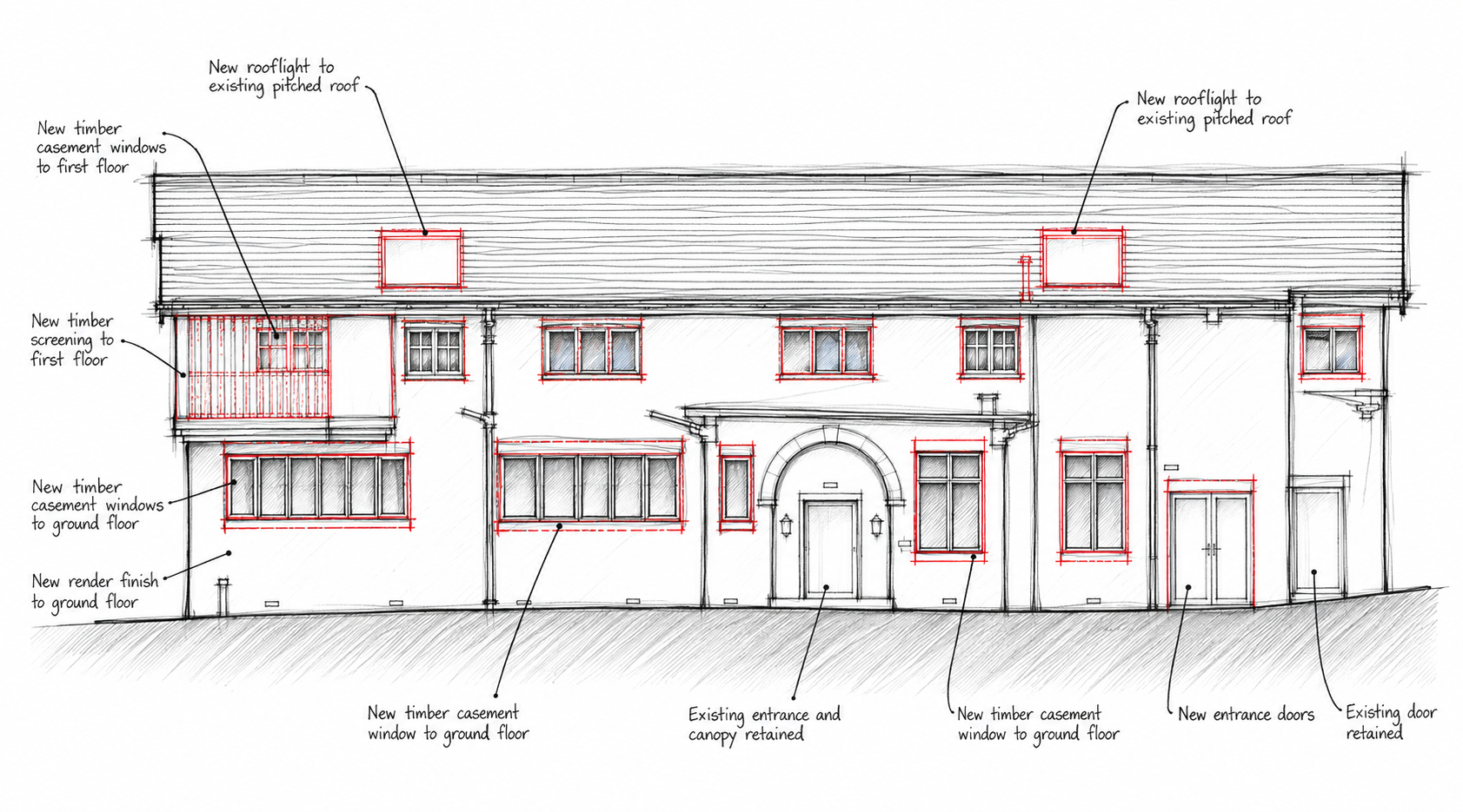 6. Proposed Side Elevation 
