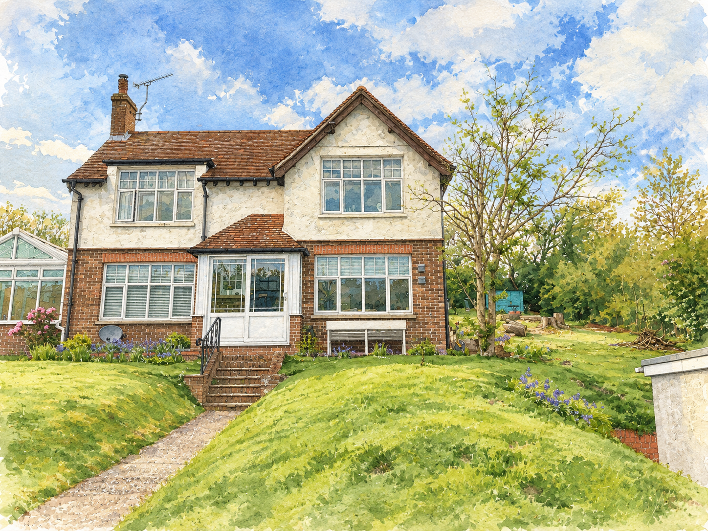 1. Existing House