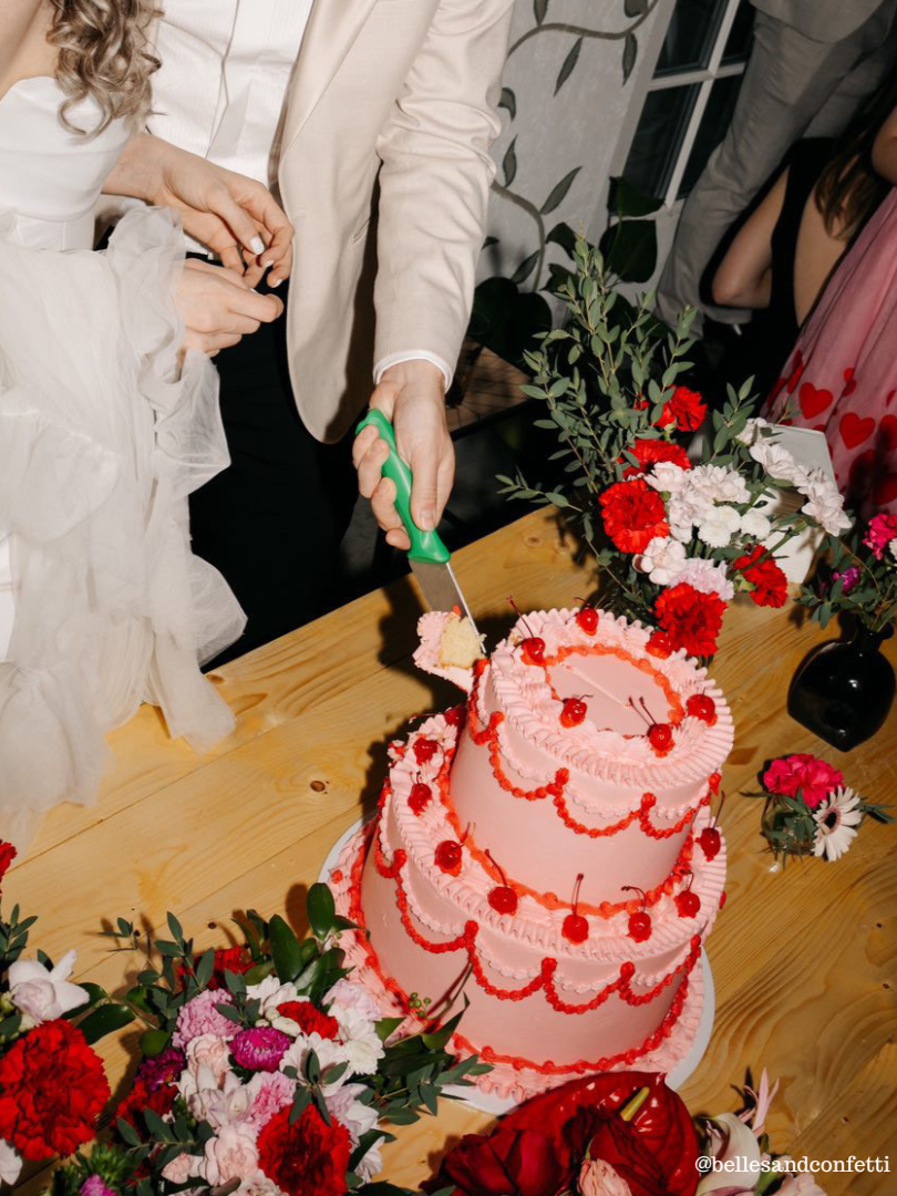 Alternative wedding cake