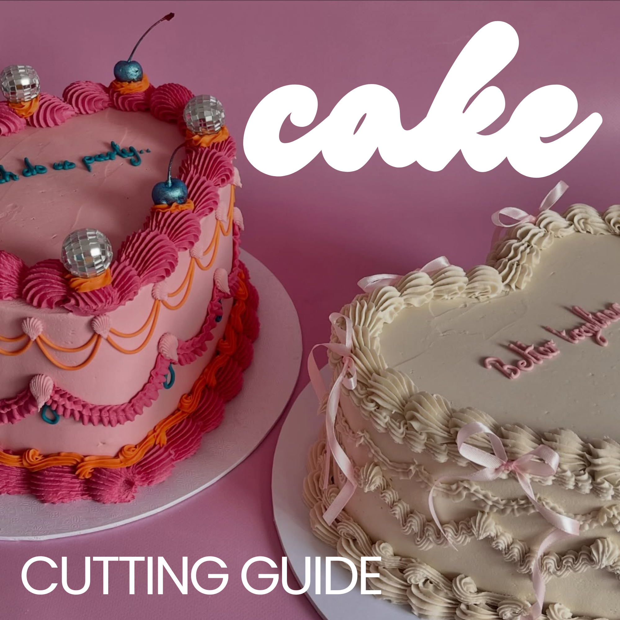 How to Cut Your Cake and Get the Most Servings