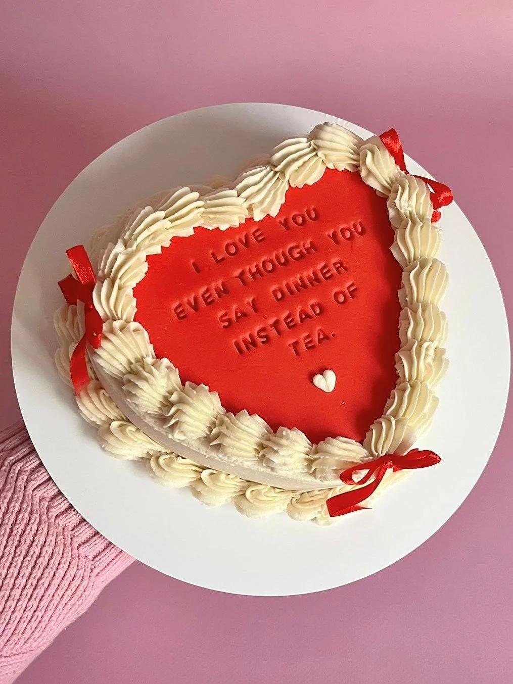 Valentine's cake