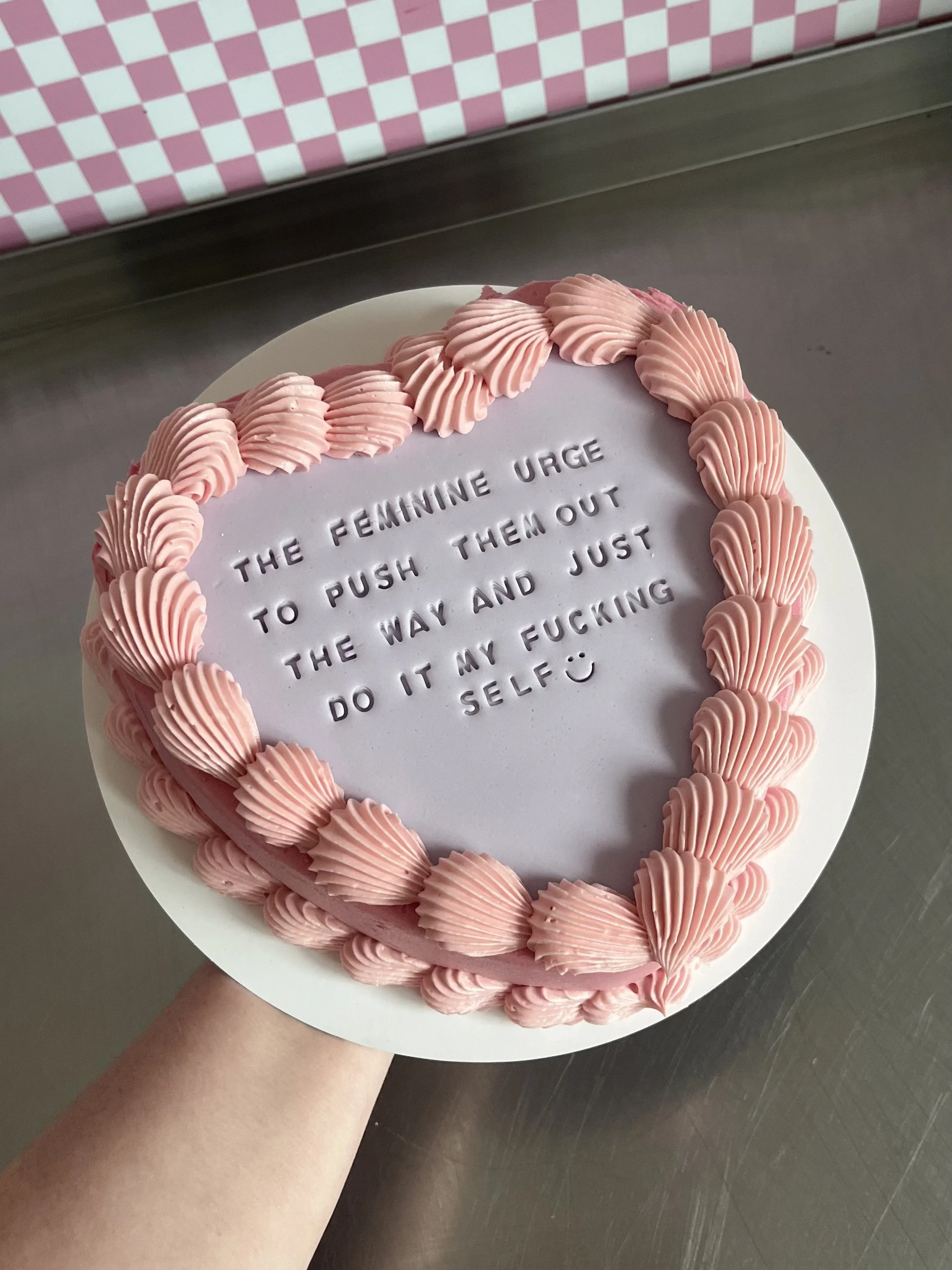 International women's day cake