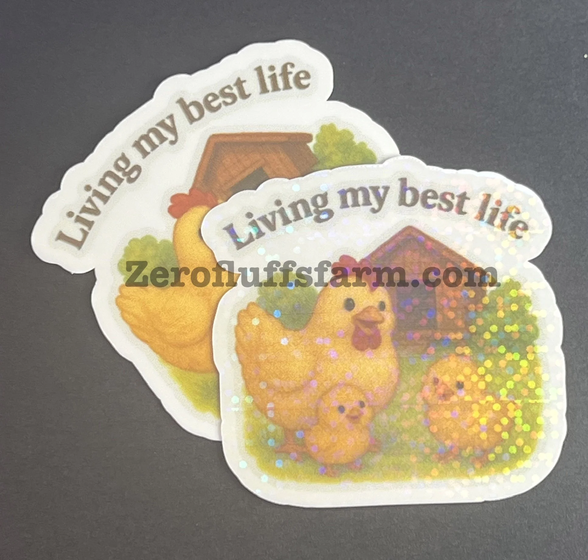 Living My Best Life-Chickens