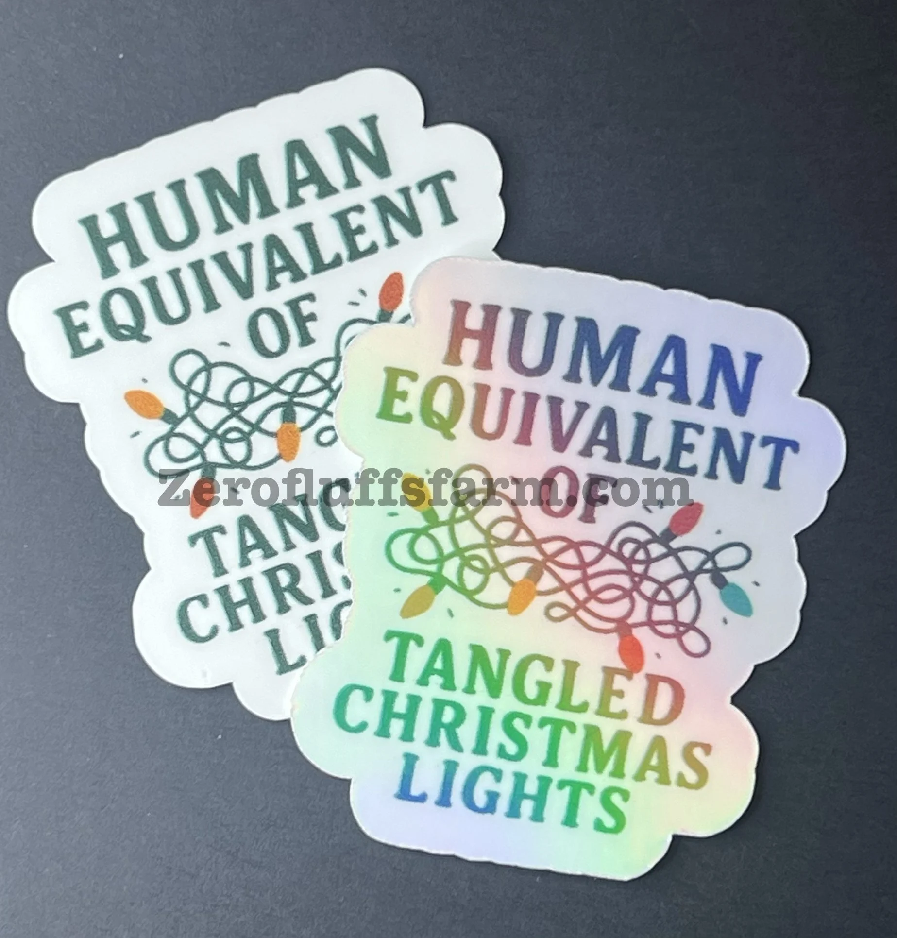 Tangled Christmas Lights