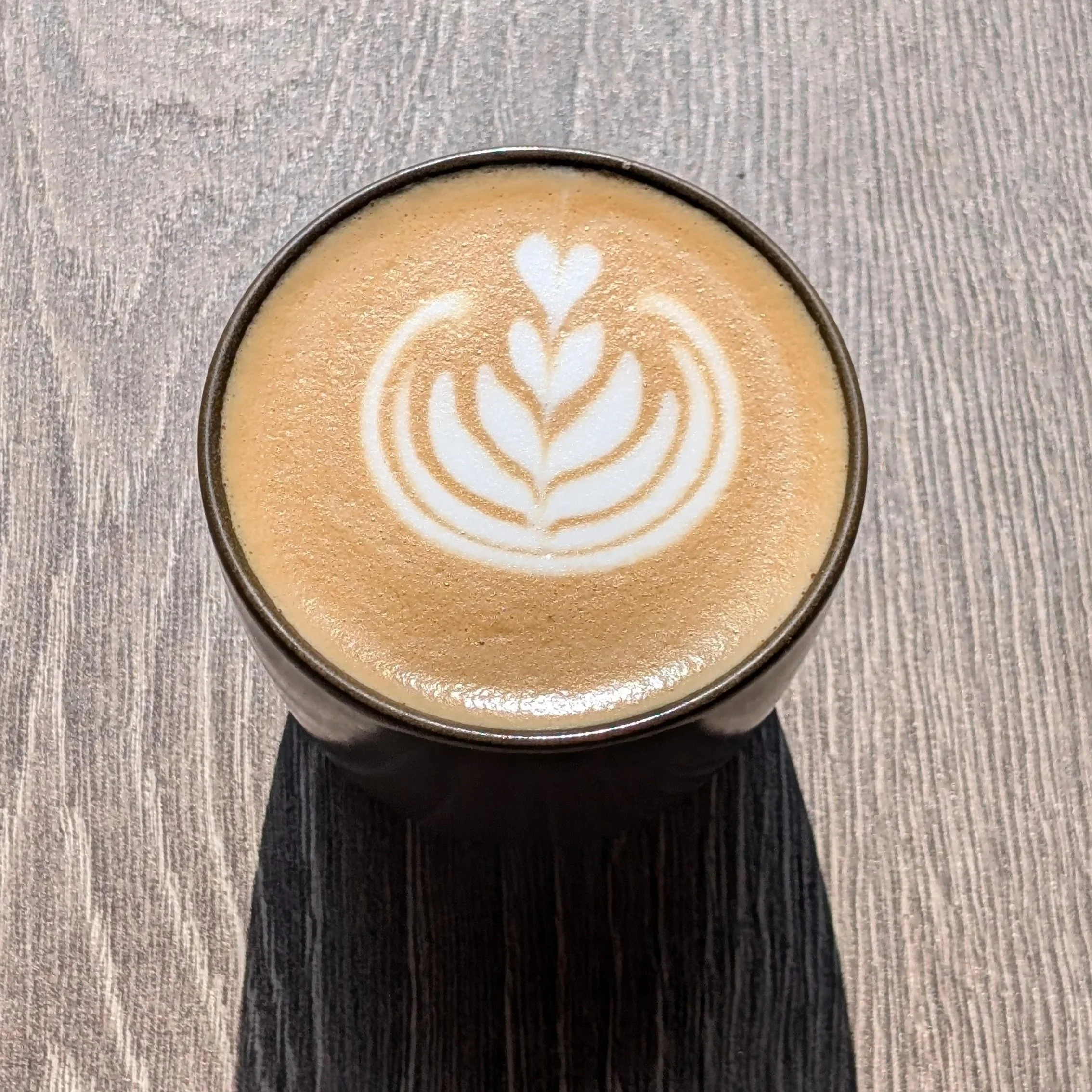 Beautiful latte art