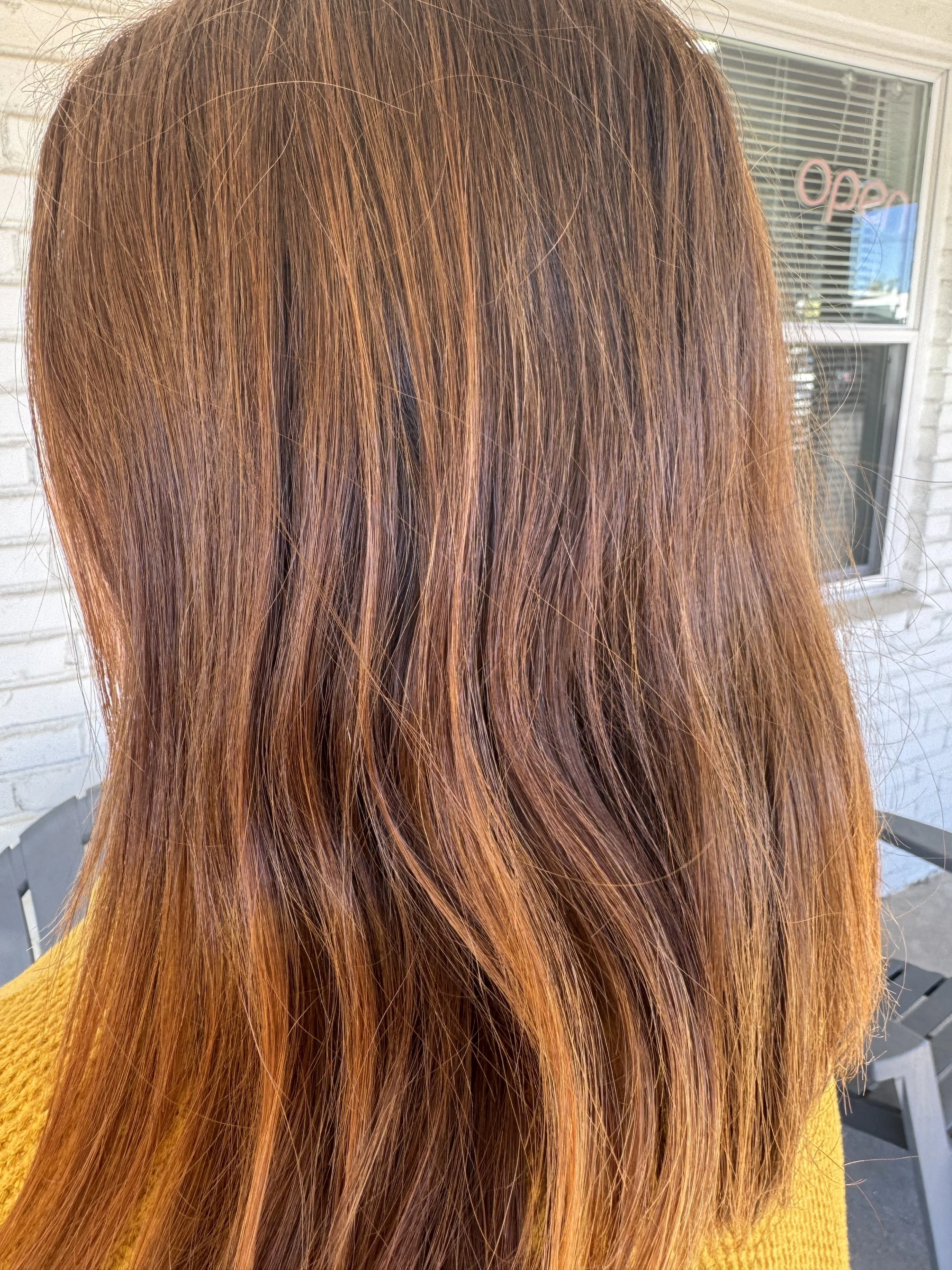 100% plant color at Messy's