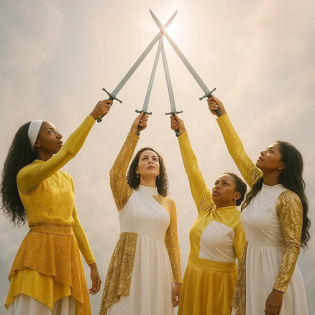 The north, the south, the east, the west, 4 warriors, 4 jurisdictions, proclaiming the governance of Yahweh. We war for truth, we war for righteousness, we war for the king of glory to enter in, through Him we are a fortified city, a bronze wall and
