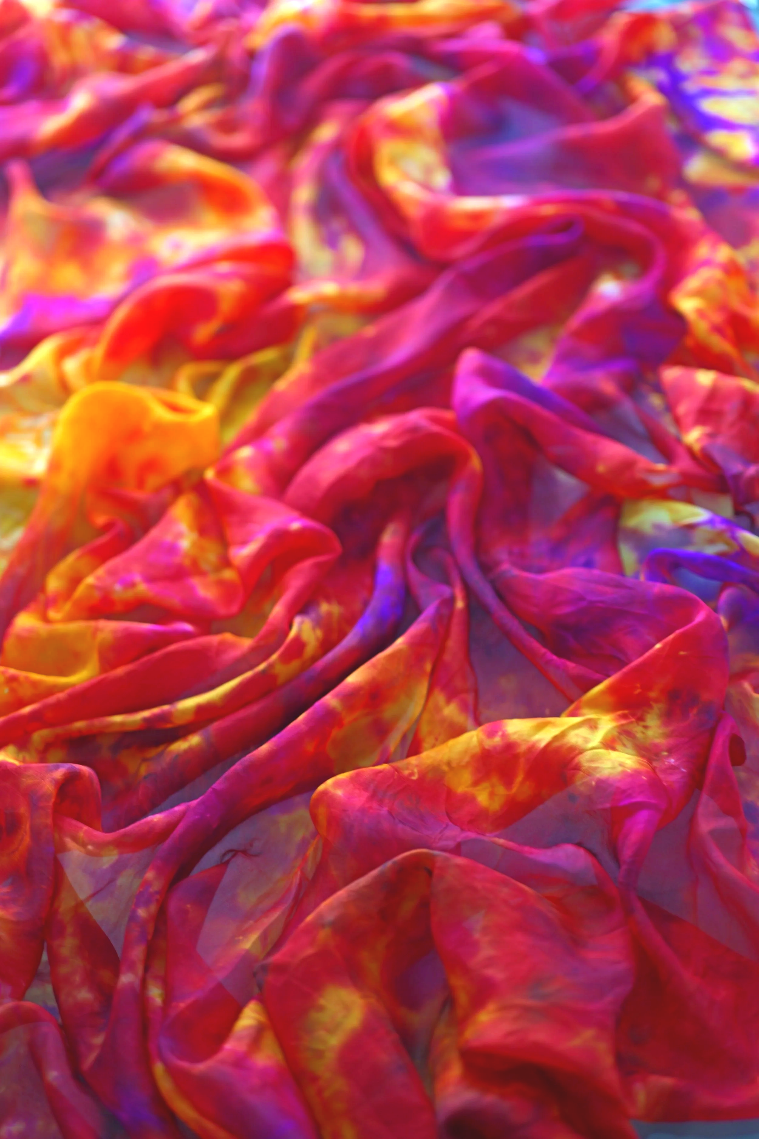 The One with The Eyes of Blazing Fire (Silk Worship Veil), Deliverance Mantle