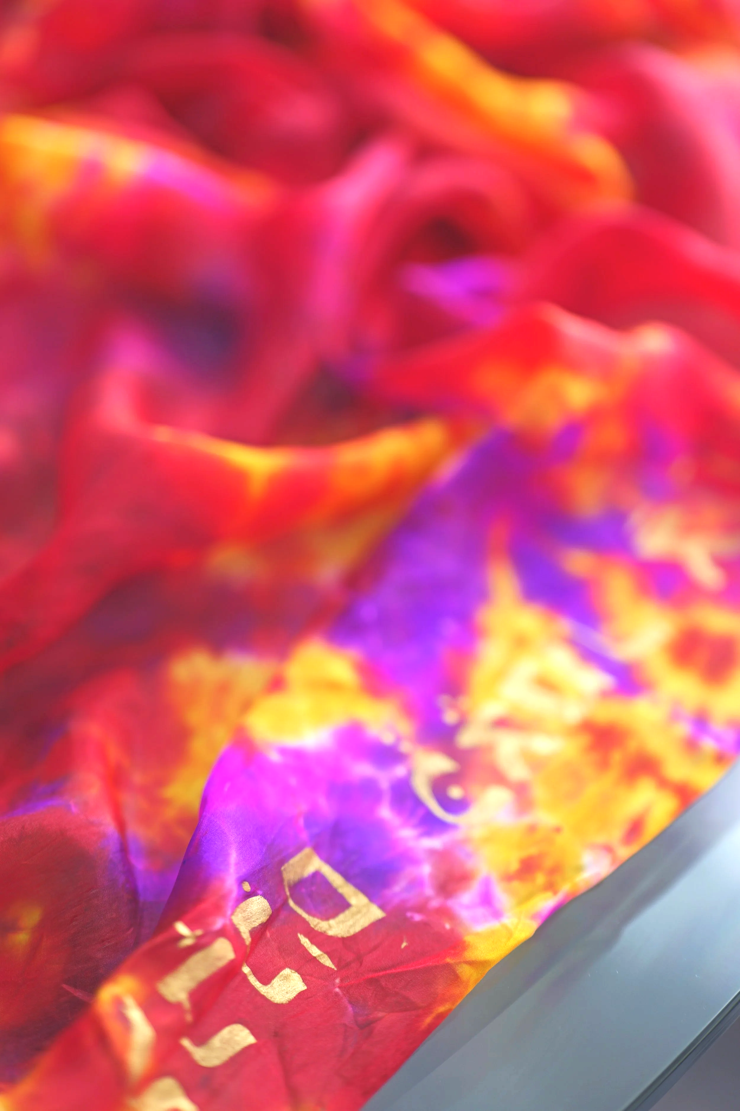 The One with The Eyes of Blazing Fire (Silk Worship Veil), Deliverance Mantle