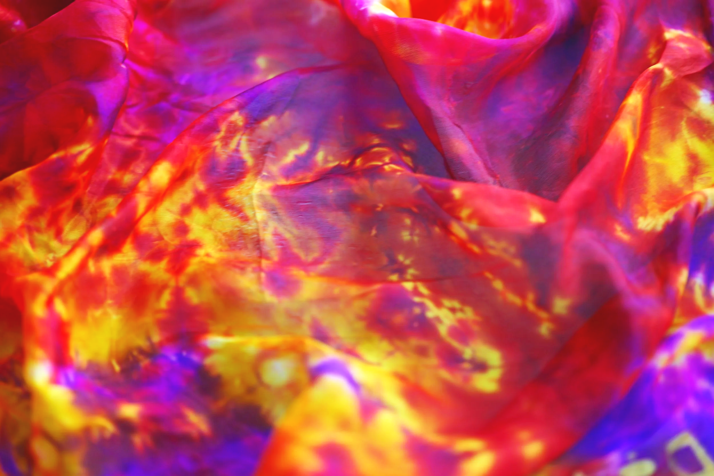 The One with The Eyes of Blazing Fire (Silk Worship Veil), Deliverance Mantle