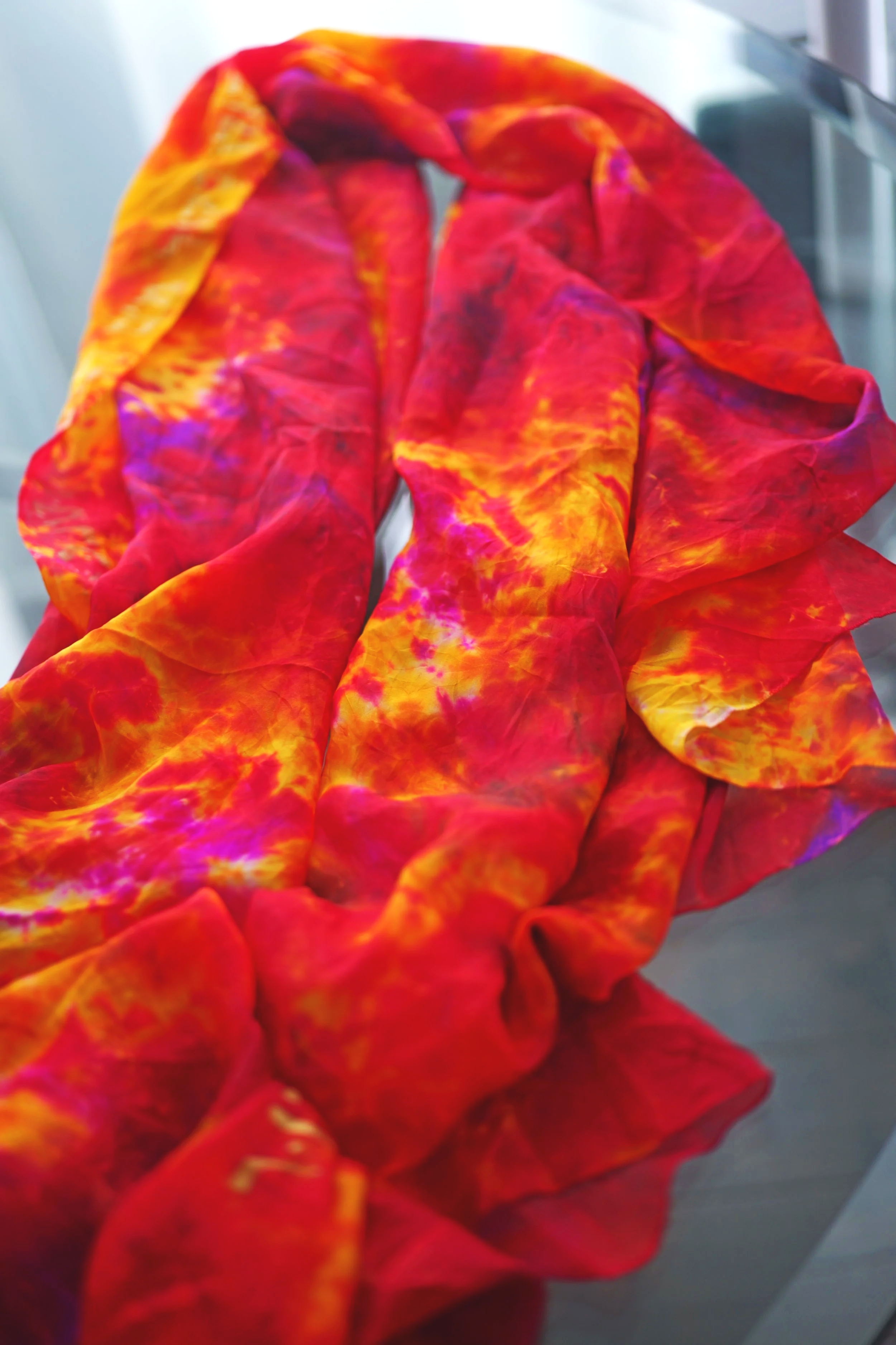 The One with The Eyes of Blazing Fire (Silk Worship Veil), Deliverance Mantle