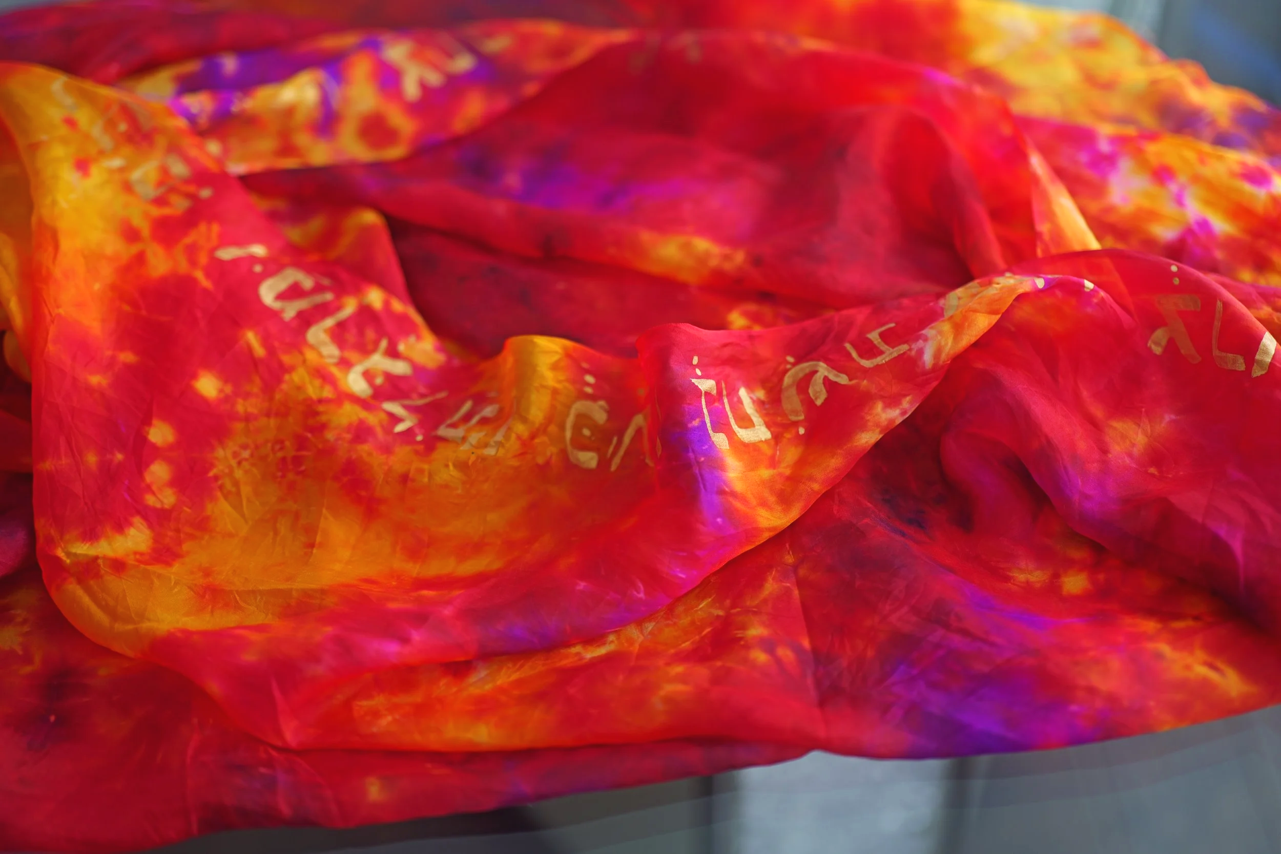 The One with The Eyes of Blazing Fire (Silk Worship Veil), Deliverance Mantle