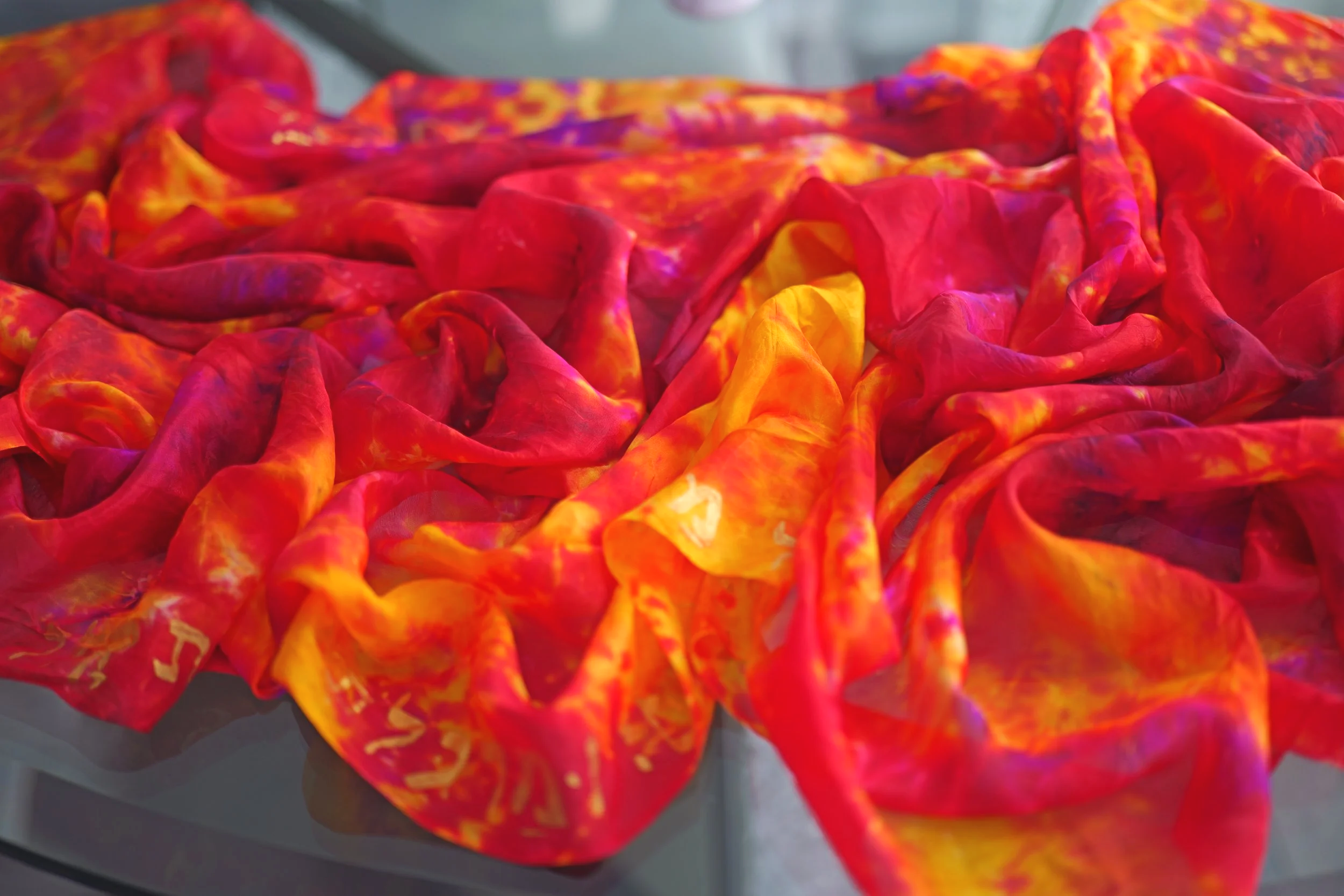 The One with The Eyes of Blazing Fire (Silk Worship Veil), Deliverance Mantle