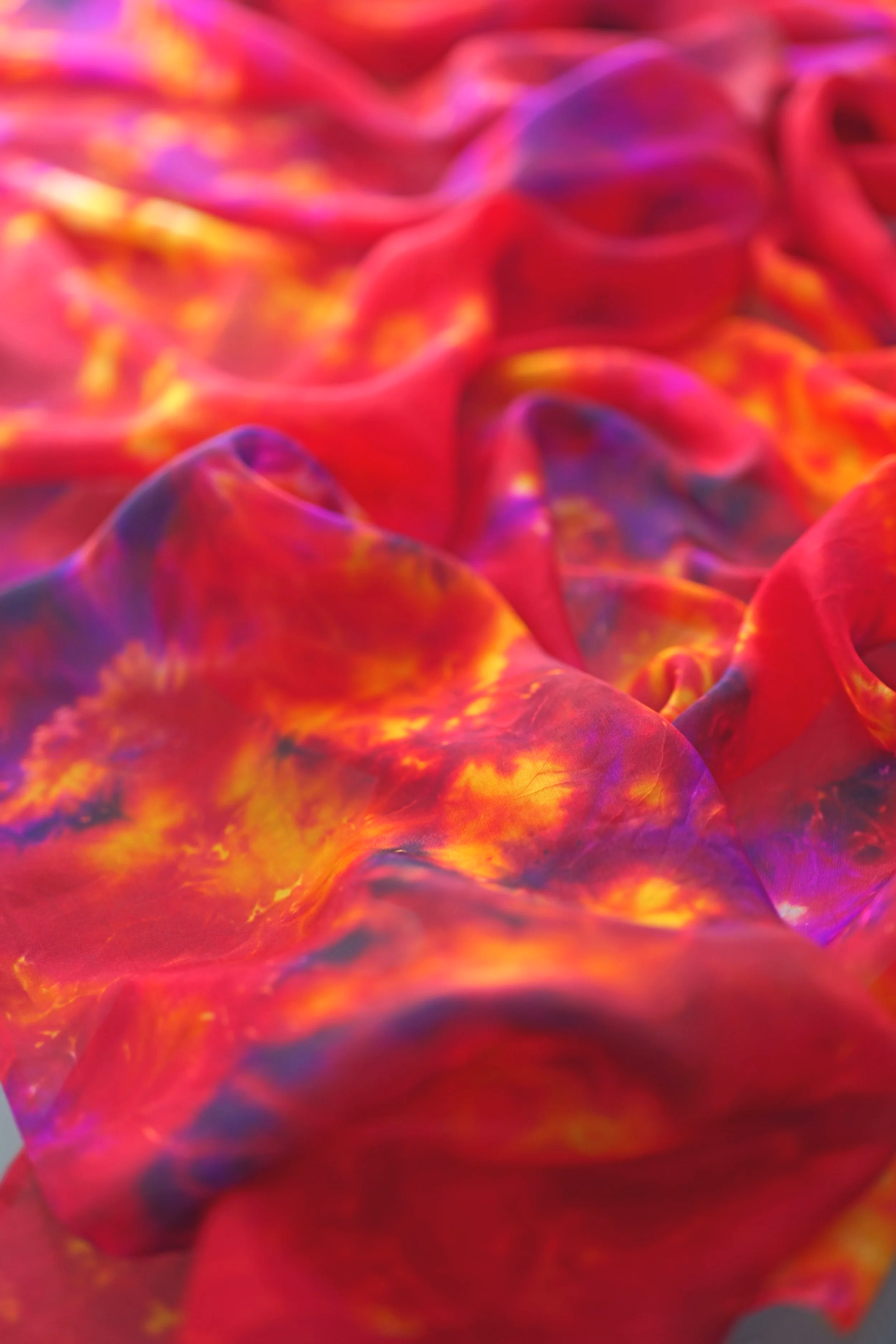 The One with The Eyes of Blazing Fire (Silk Worship Veil), Deliverance Mantle