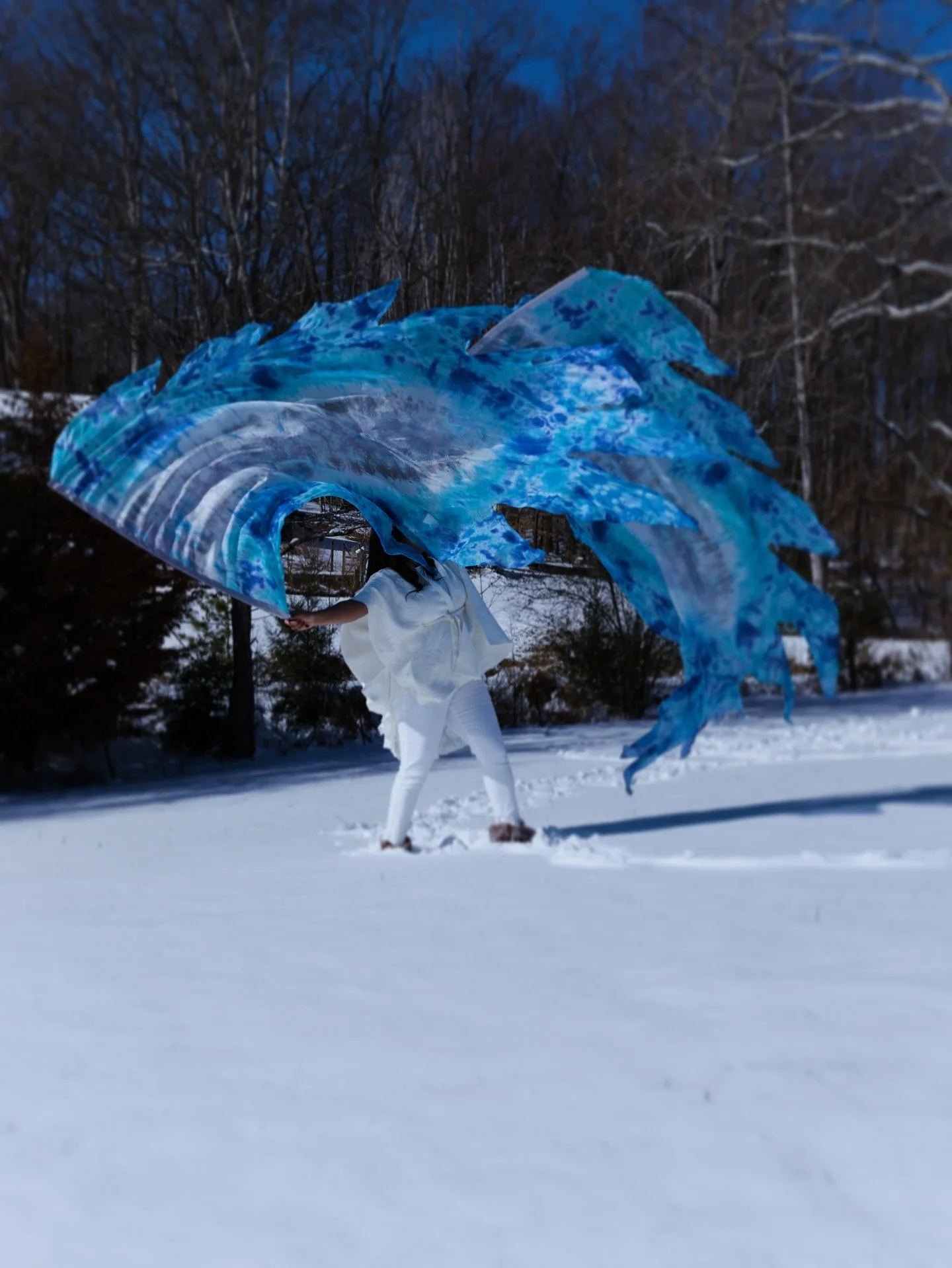 The Sword of the Spirit (Frozen to the Sword Collection) ❄️⚔️ New Prophetic release available now for purchase, link in Bio 🔗, join the mailing list for updates and new collections I have several ready to be released! 

This ethereal dye pattern is 